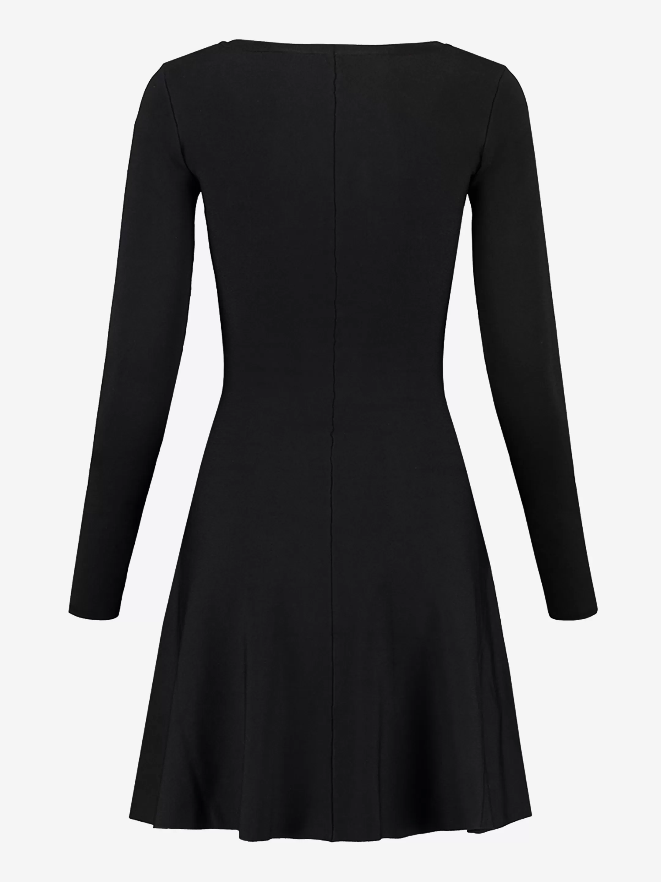 Cheap NIKKIE A-line dress with long sleeves Black