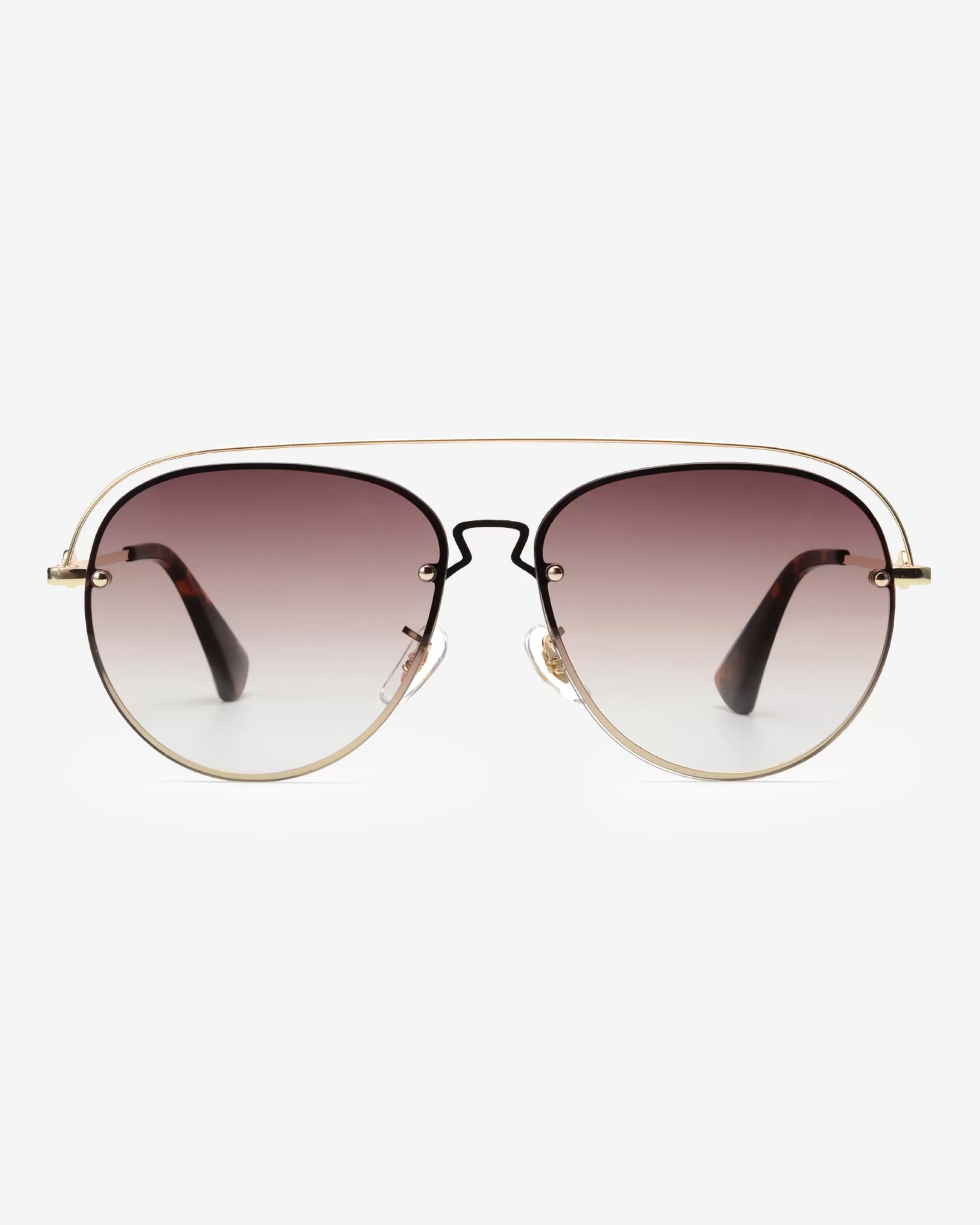 Store NIKKIE aviator sunglasses Gold