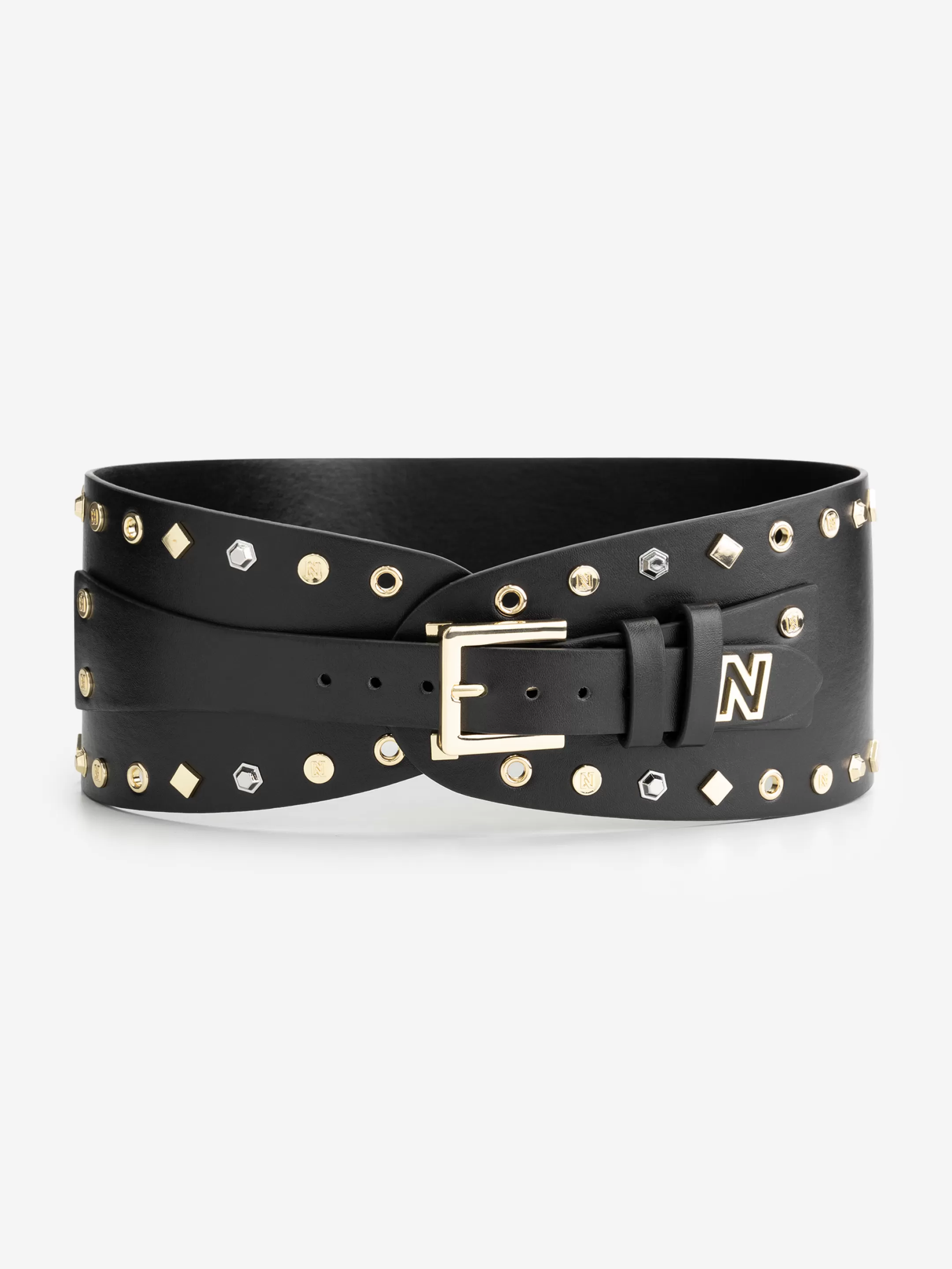 Best Sale NIKKIE Big Waist belt Black