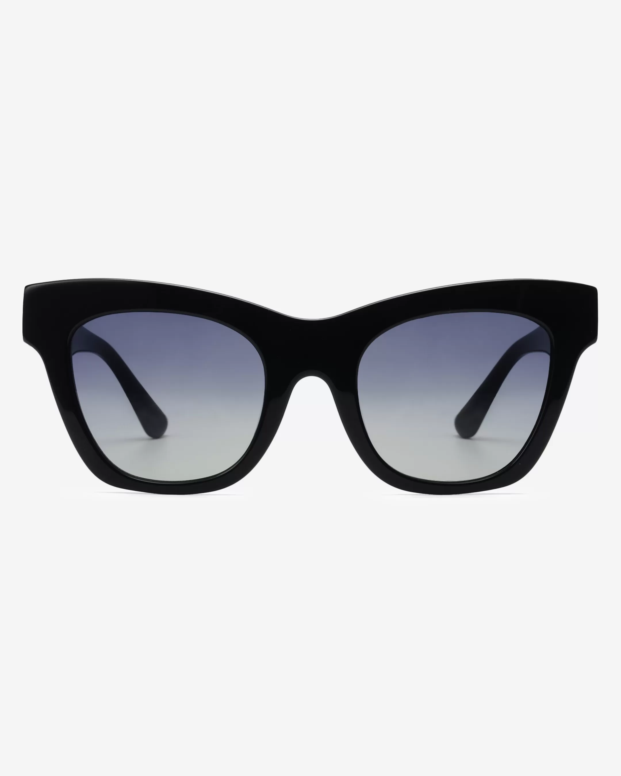 Sale NIKKIE Bold cat-eye sunglasses with Acetate frame Black/Silver