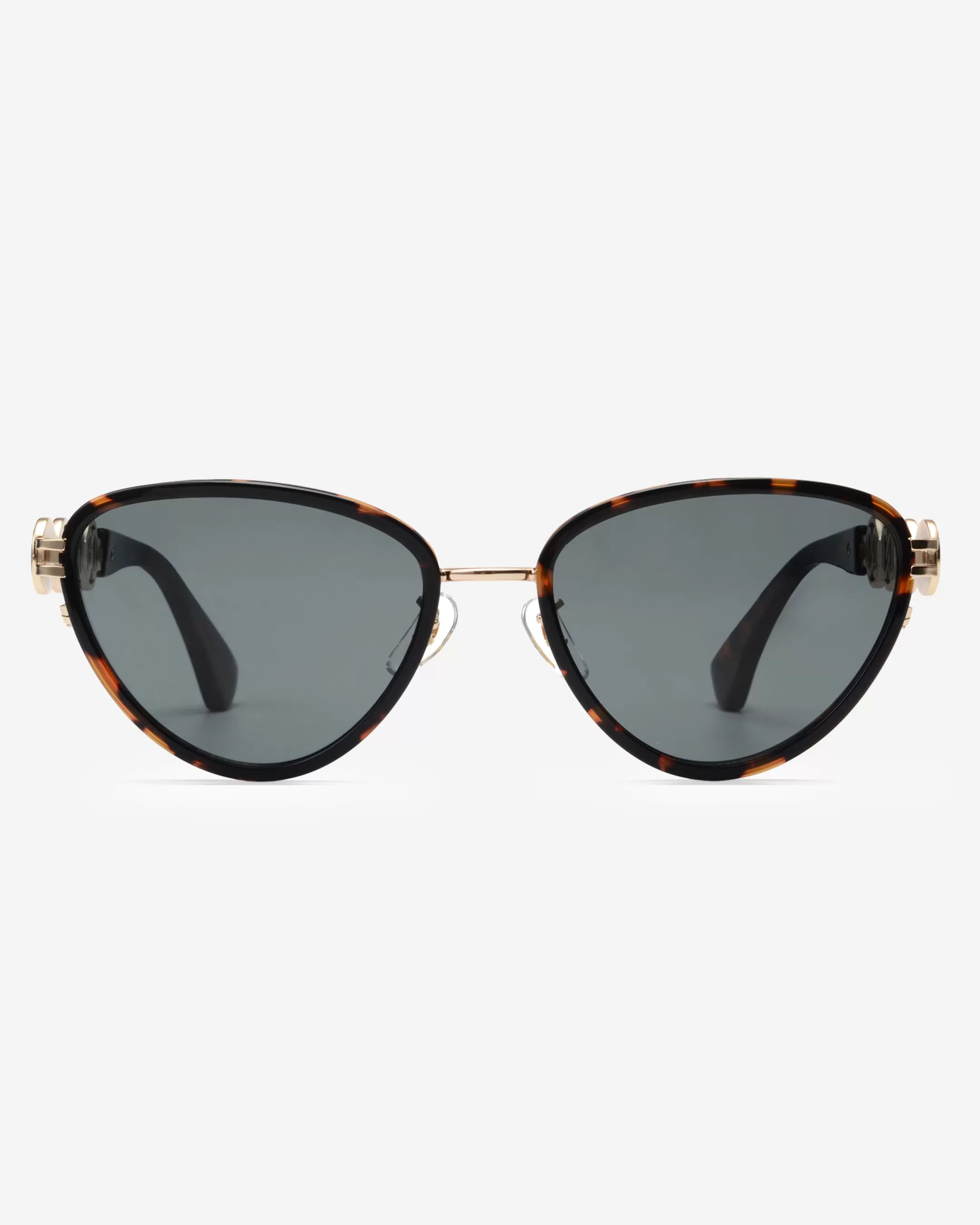 Sale NIKKIE butterfly-shaped sunglasses with golden details Tortoise