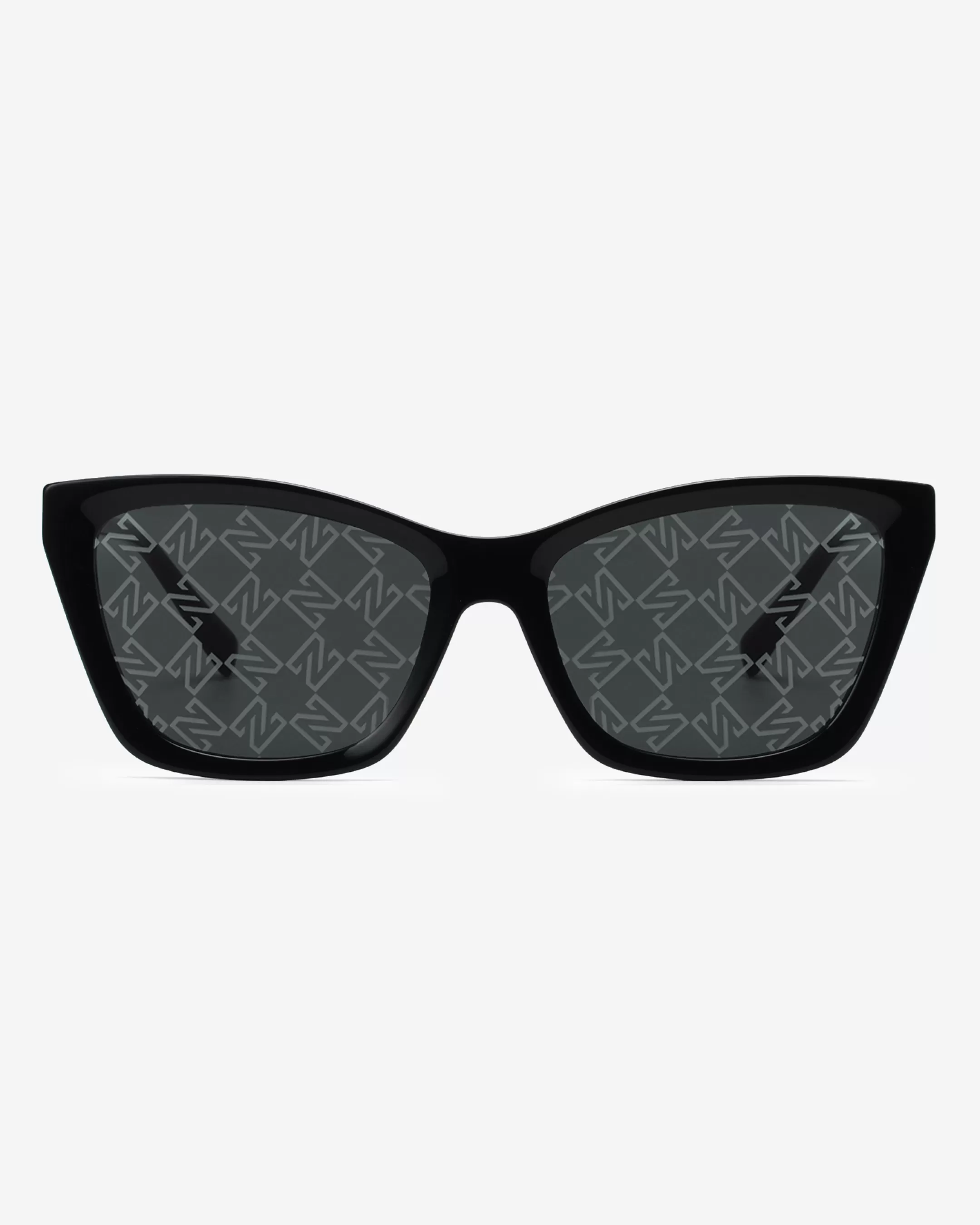 Flash Sale NIKKIE Cat-eye sunglasses with N logo monogram Black/Silver