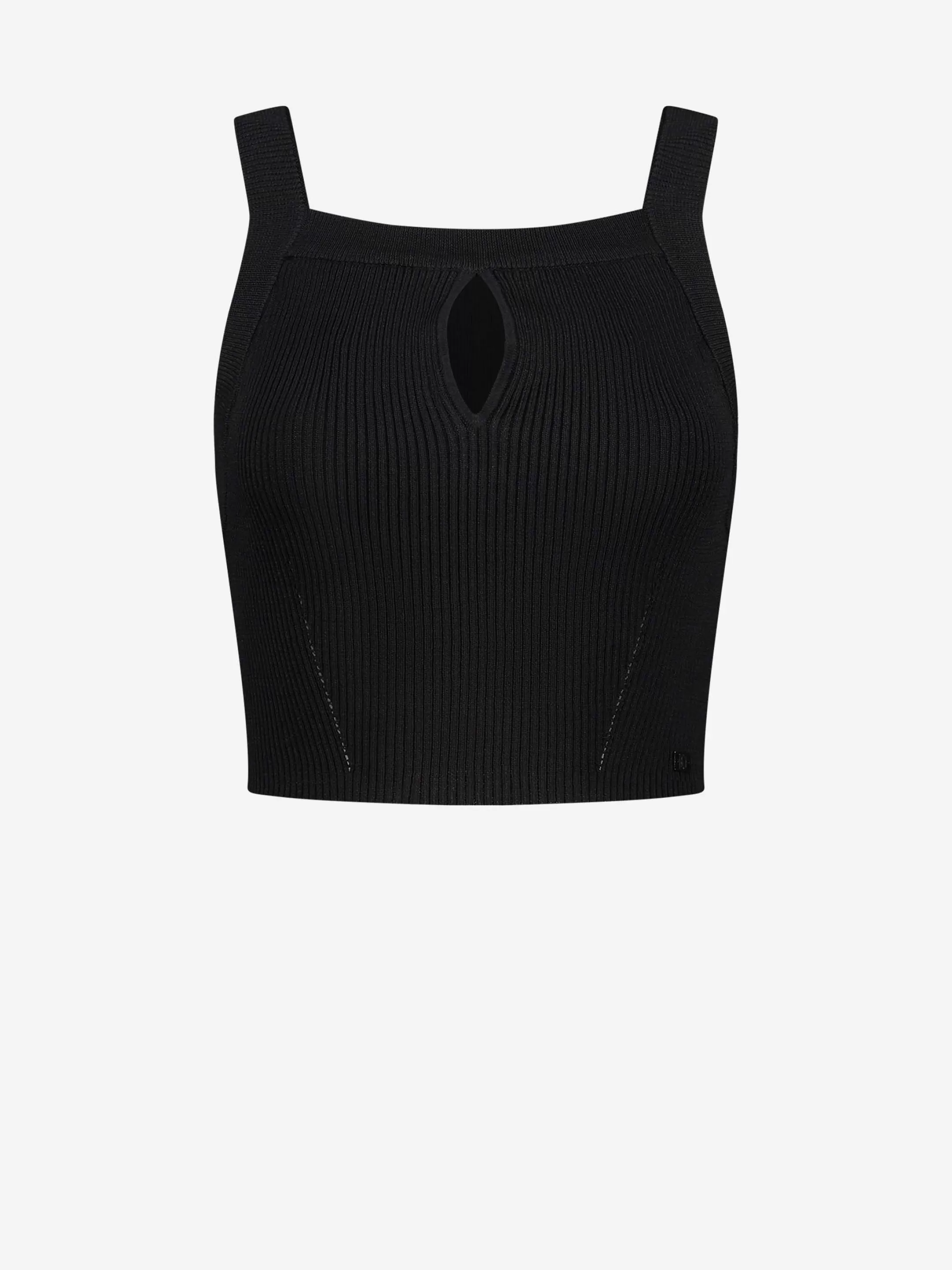 Online NIKKIE Crop top with cut out Black