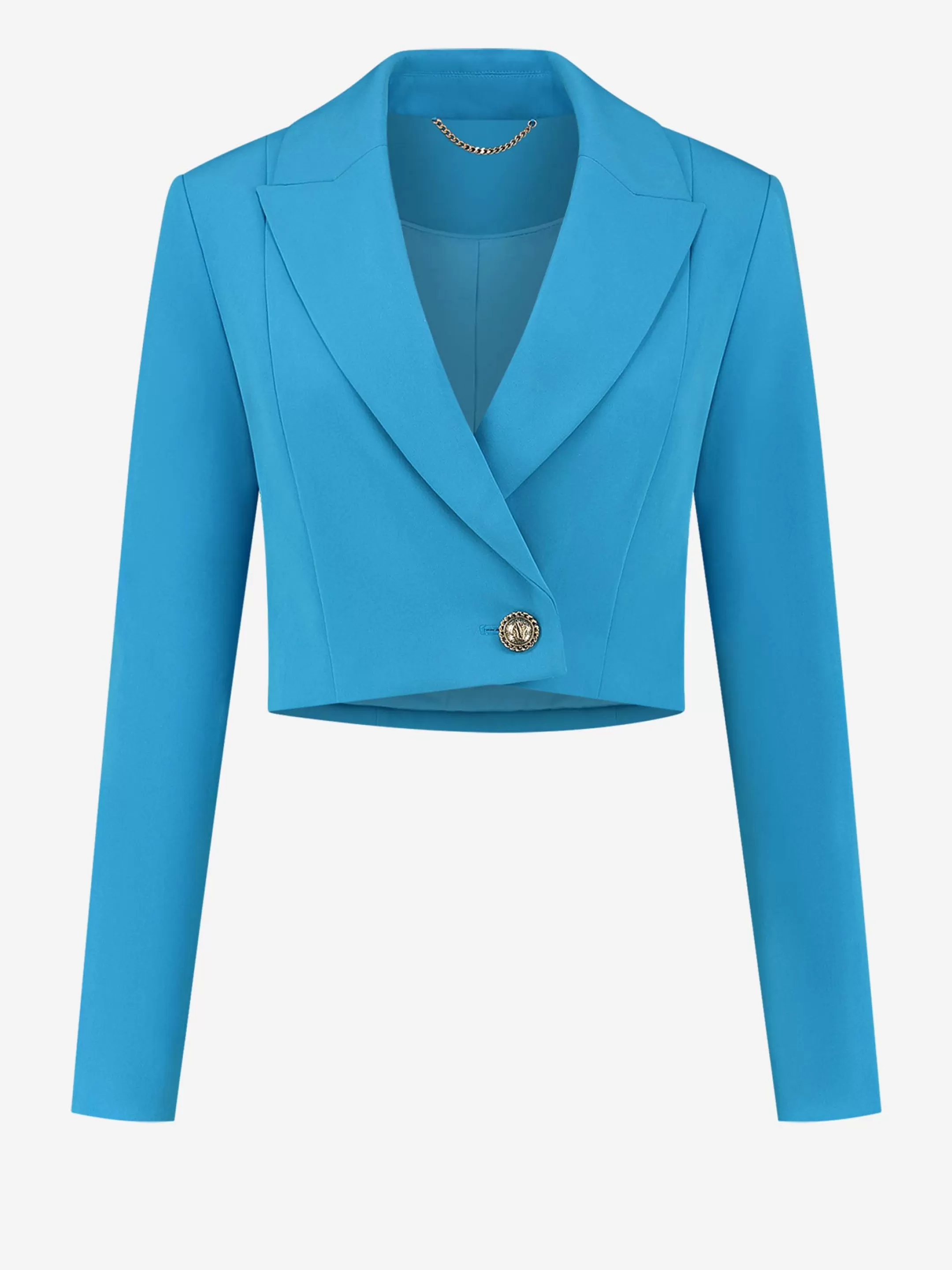 Cheap NIKKIE Cropped blazer Dresden Blue