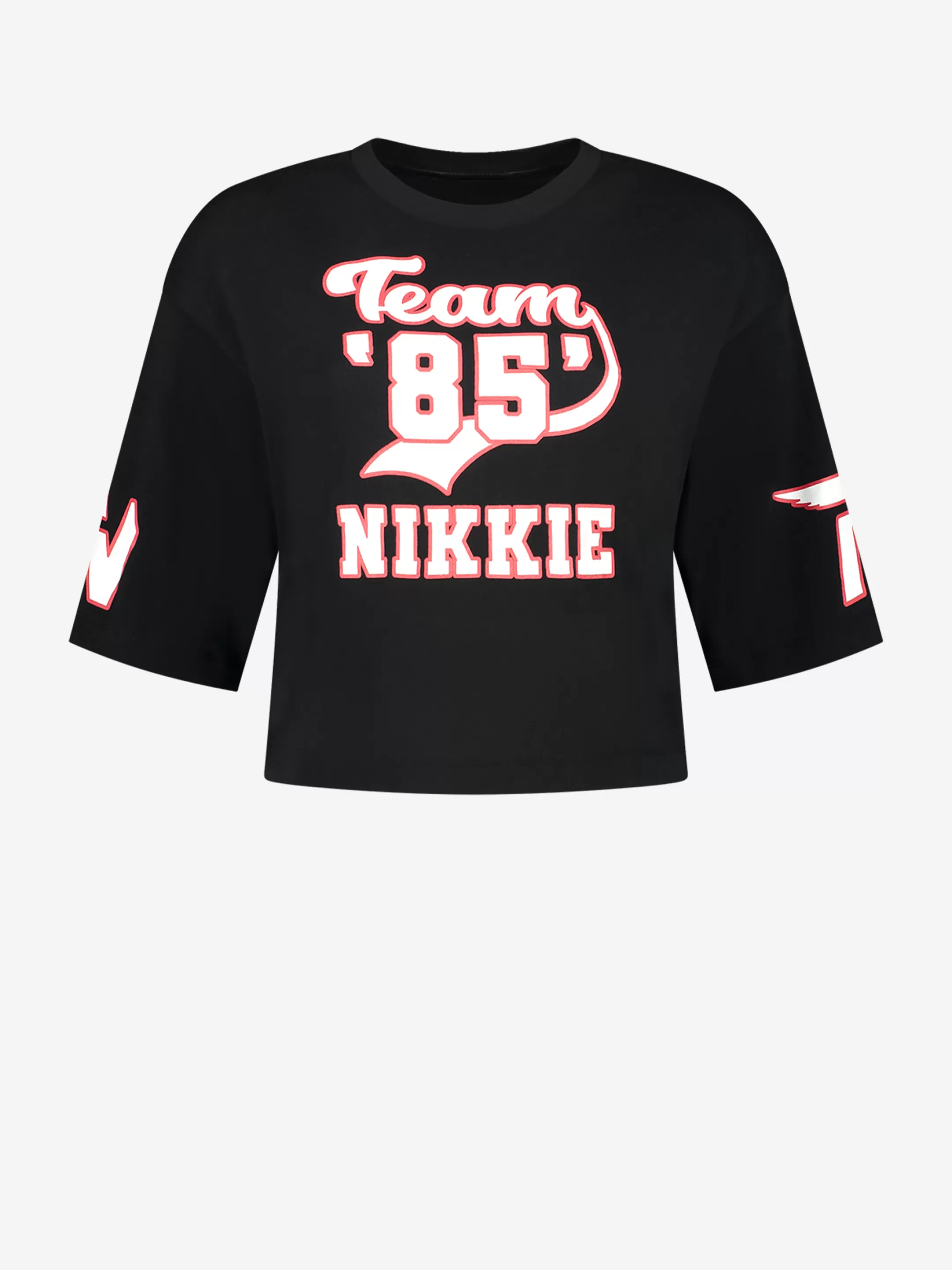 Best Sale NIKKIE Cropped t-shirt Black