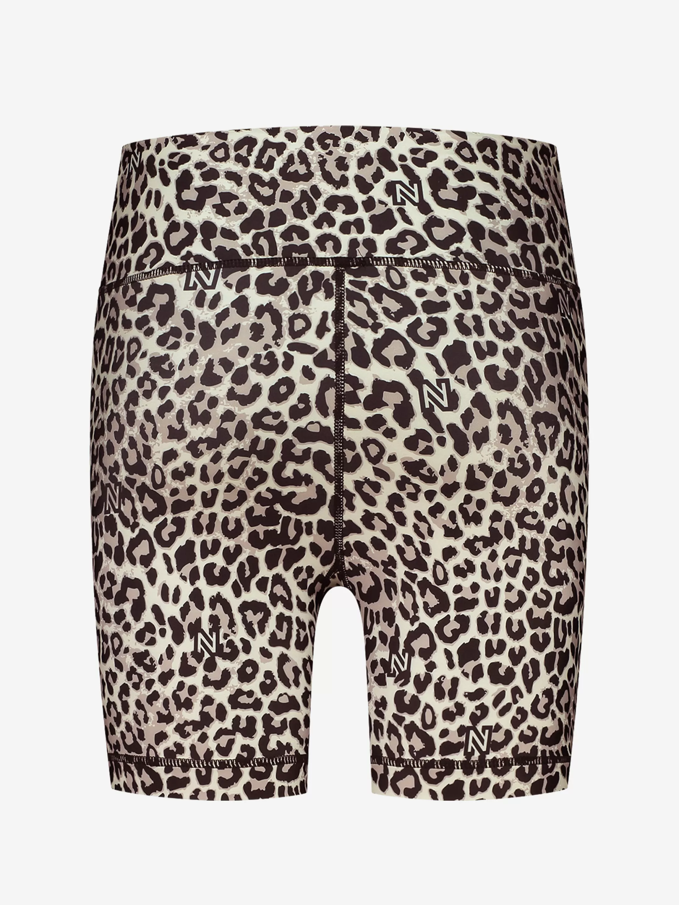 Shop NIKKIE Cycling short with animal print Black