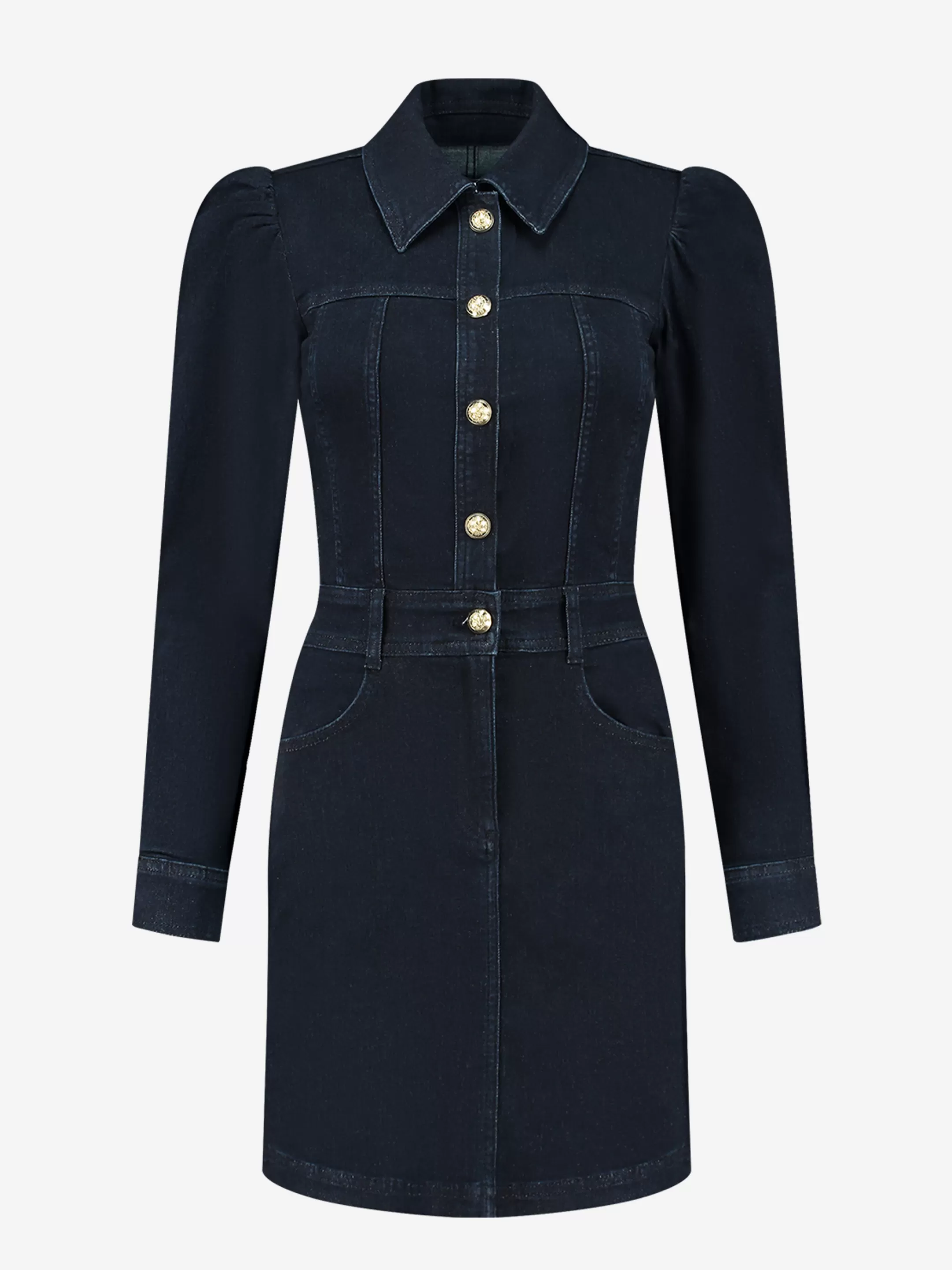 Best NIKKIE Denim Dress Extra Navy