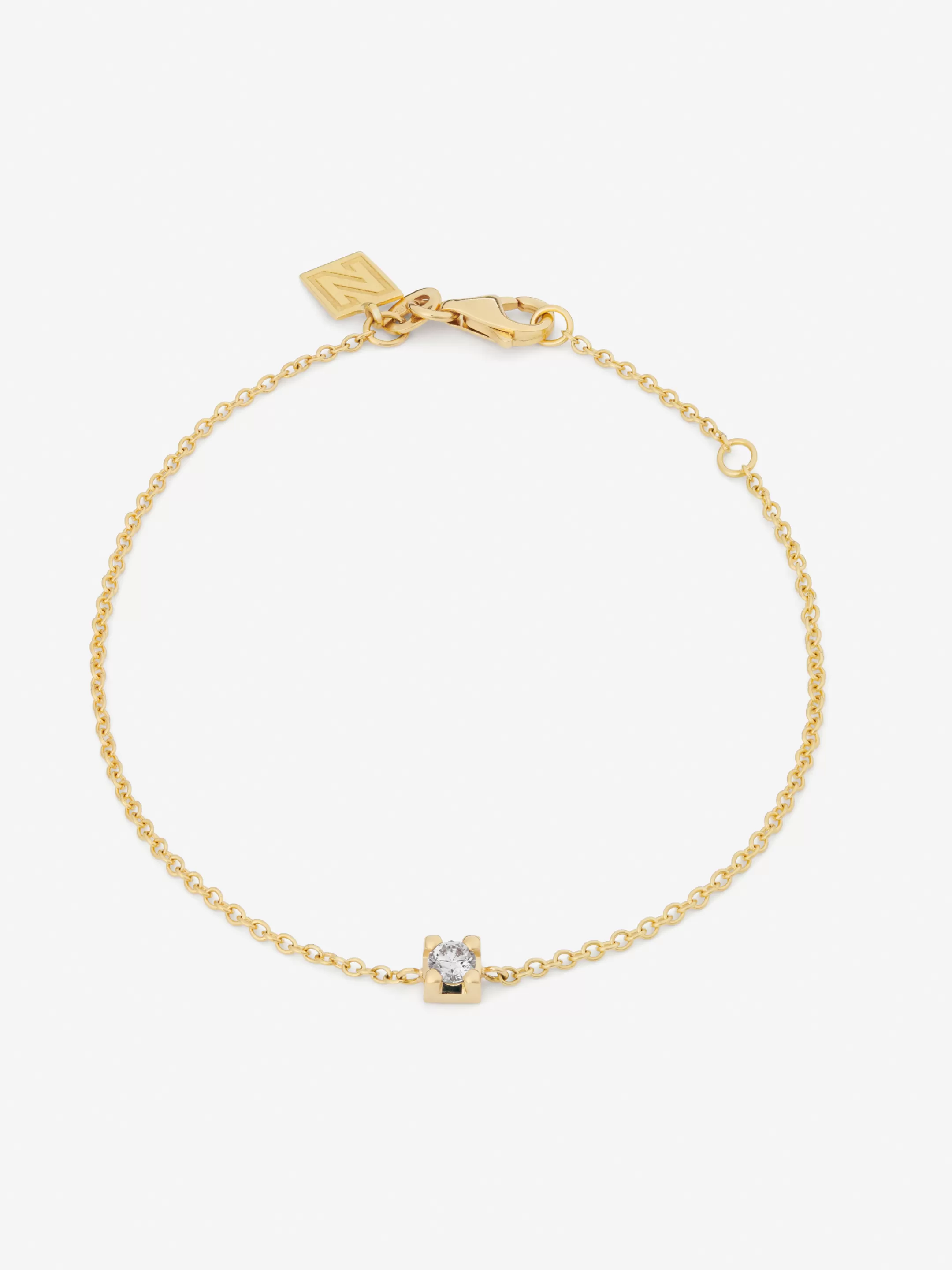 Clearance NIKKIE DIAMOND BRACELET 750 - Yellow Gold 18K