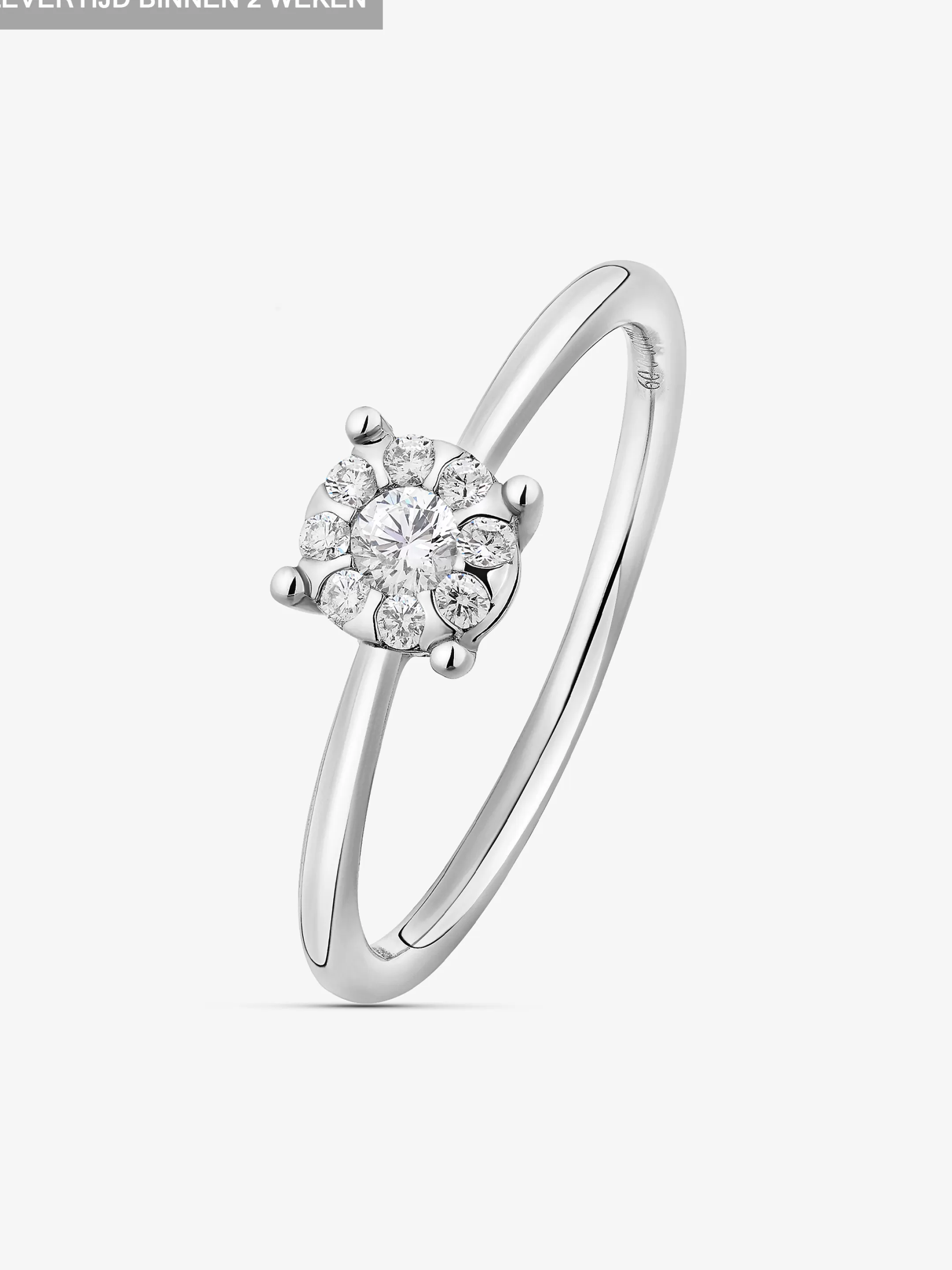 Sale NIKKIE DIAMOND RING 750 - White Gold