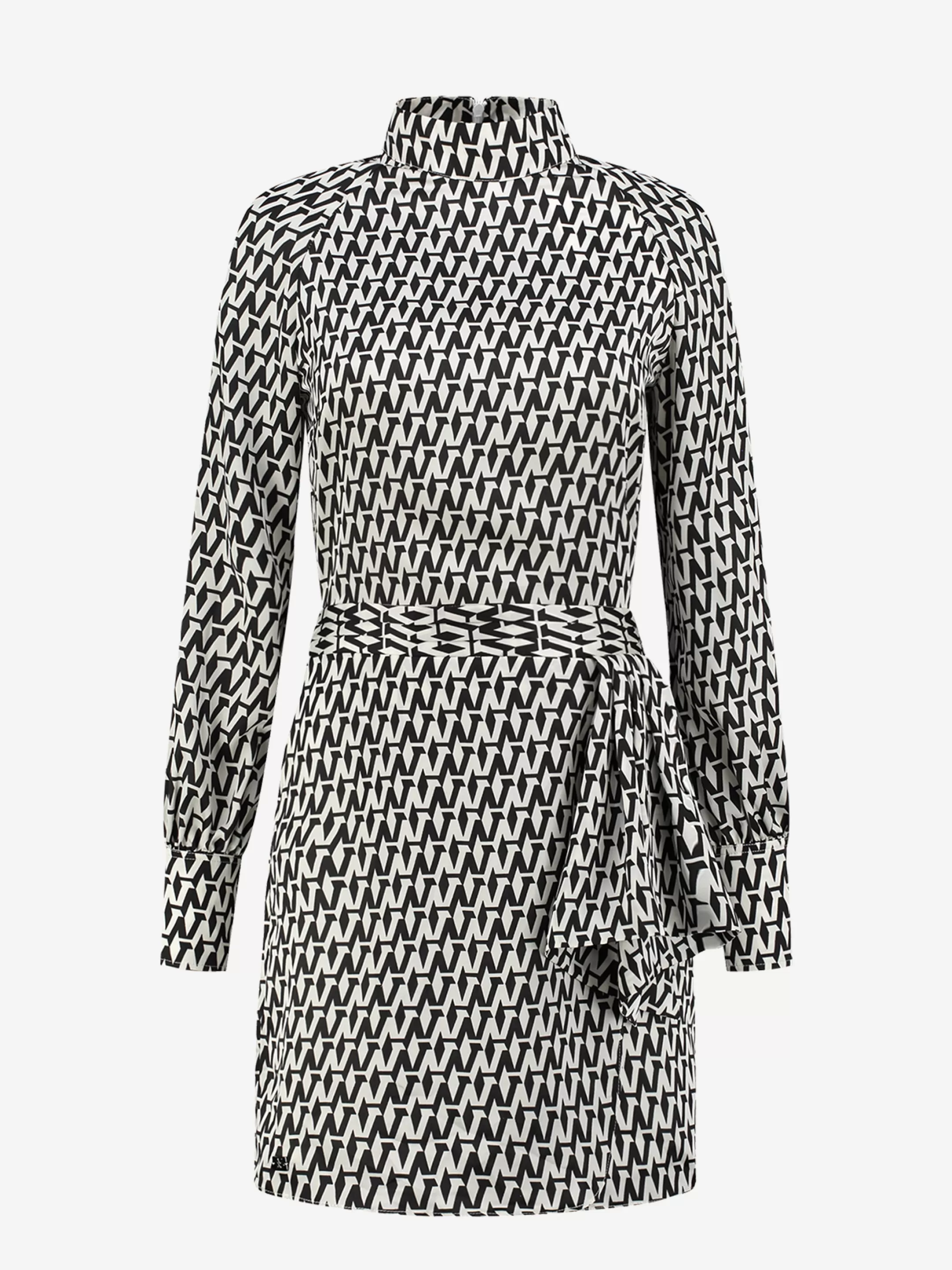 Outlet NIKKIE dress with All-over print Black/Star White