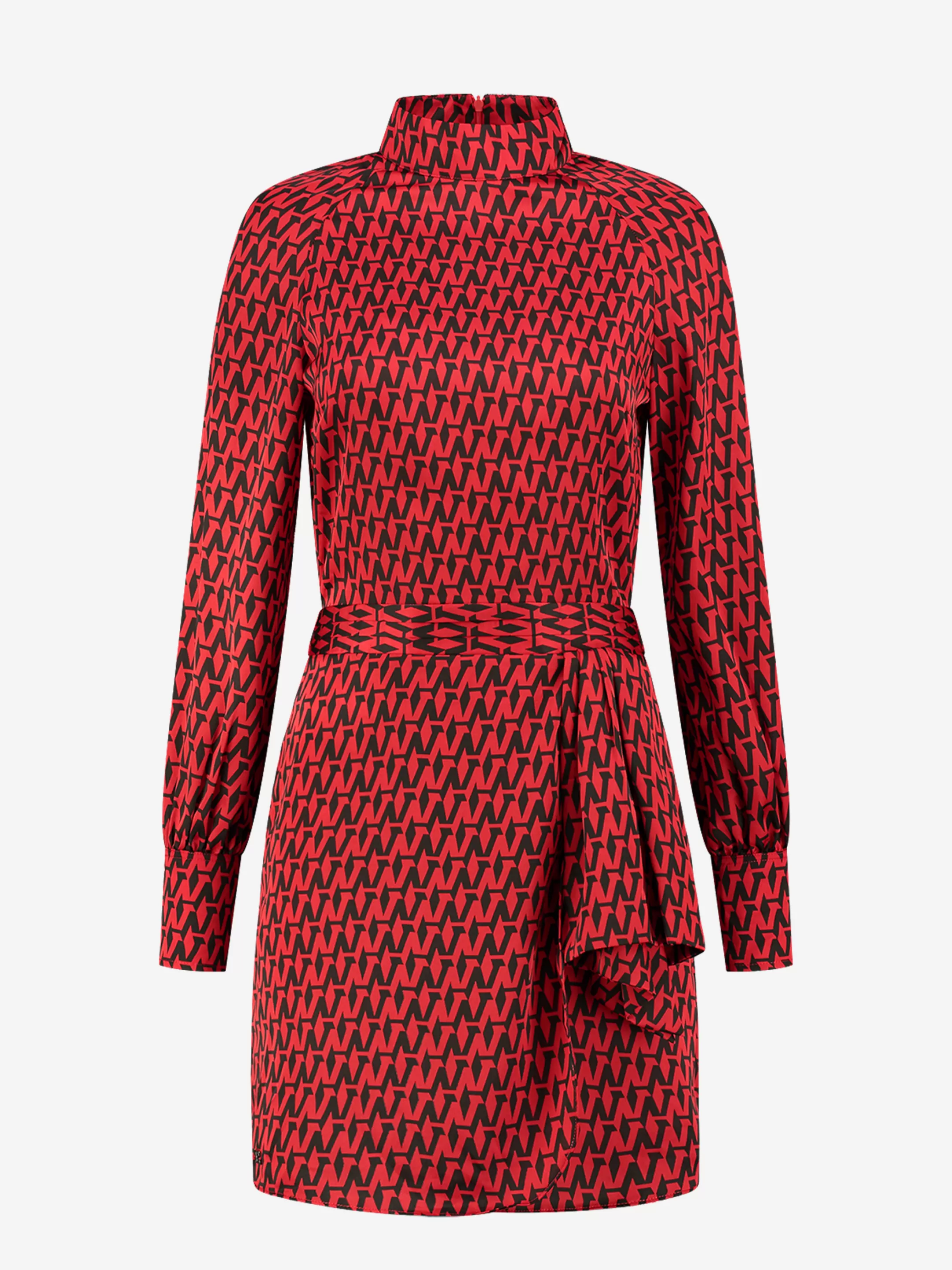 Discount NIKKIE dress with All-over print Racing Red