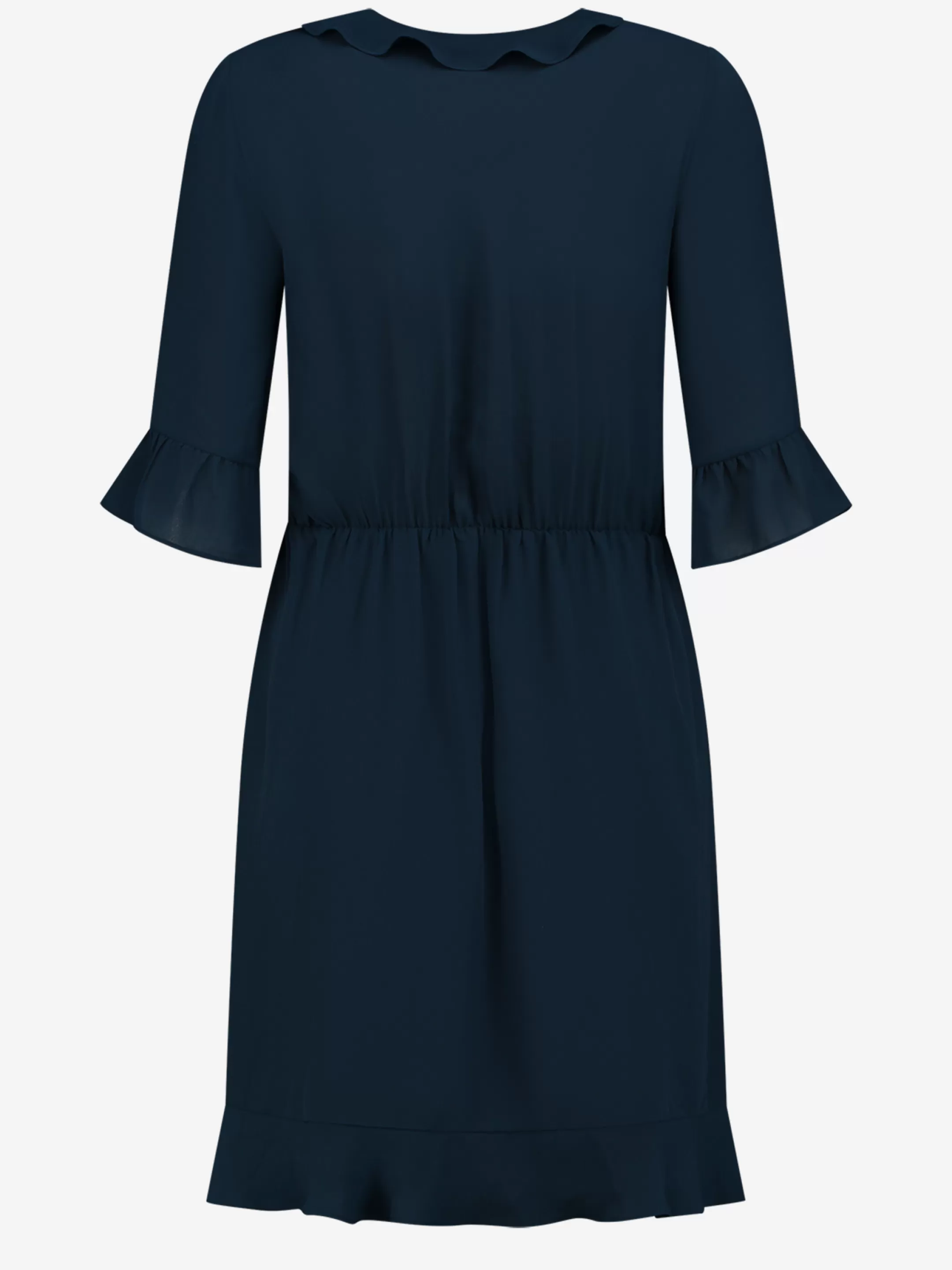 Best Sale NIKKIE DRESS WITH RUFFLES Navy