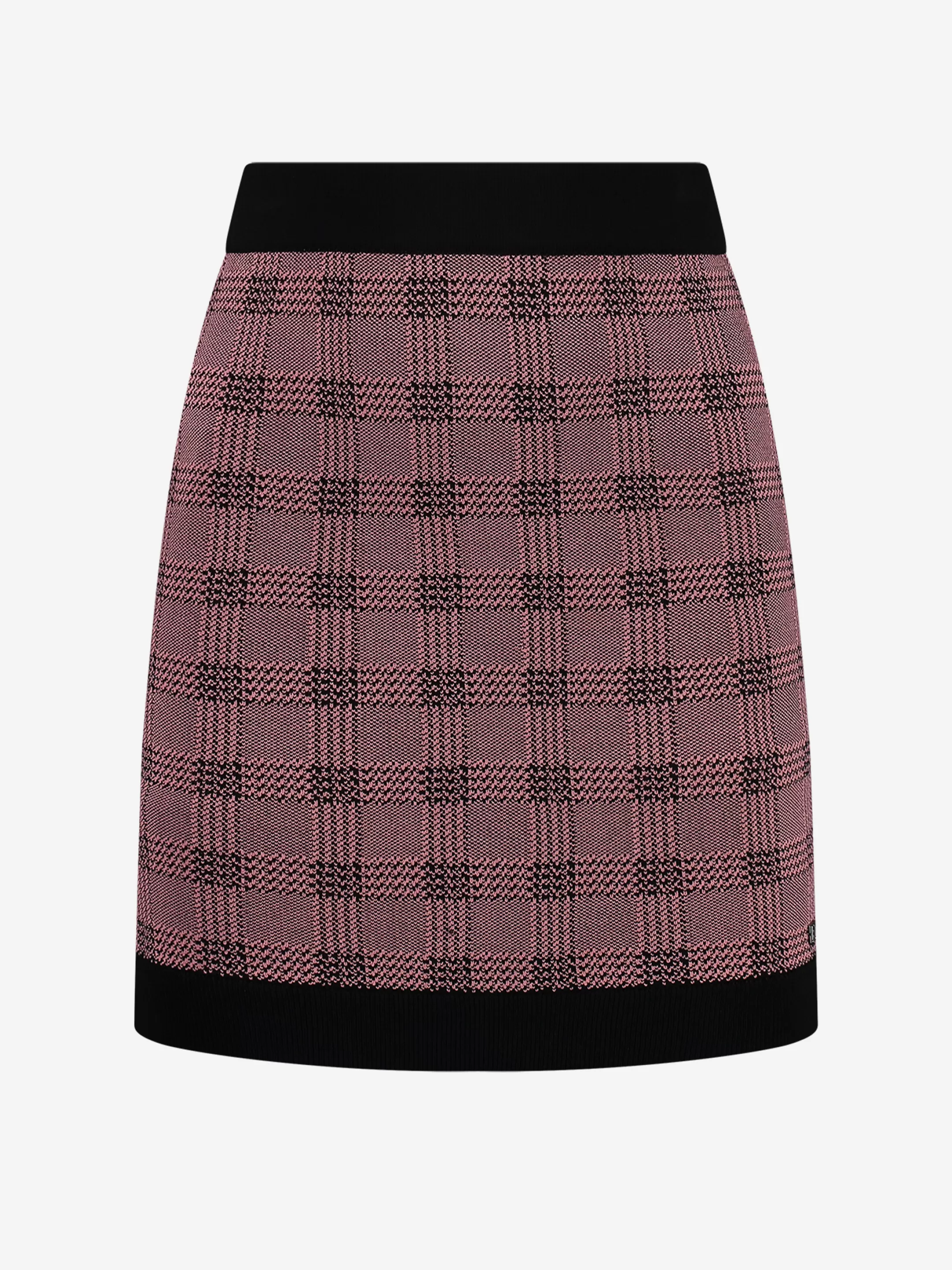 Best NIKKIE Fitted Checkered skirt Rouge