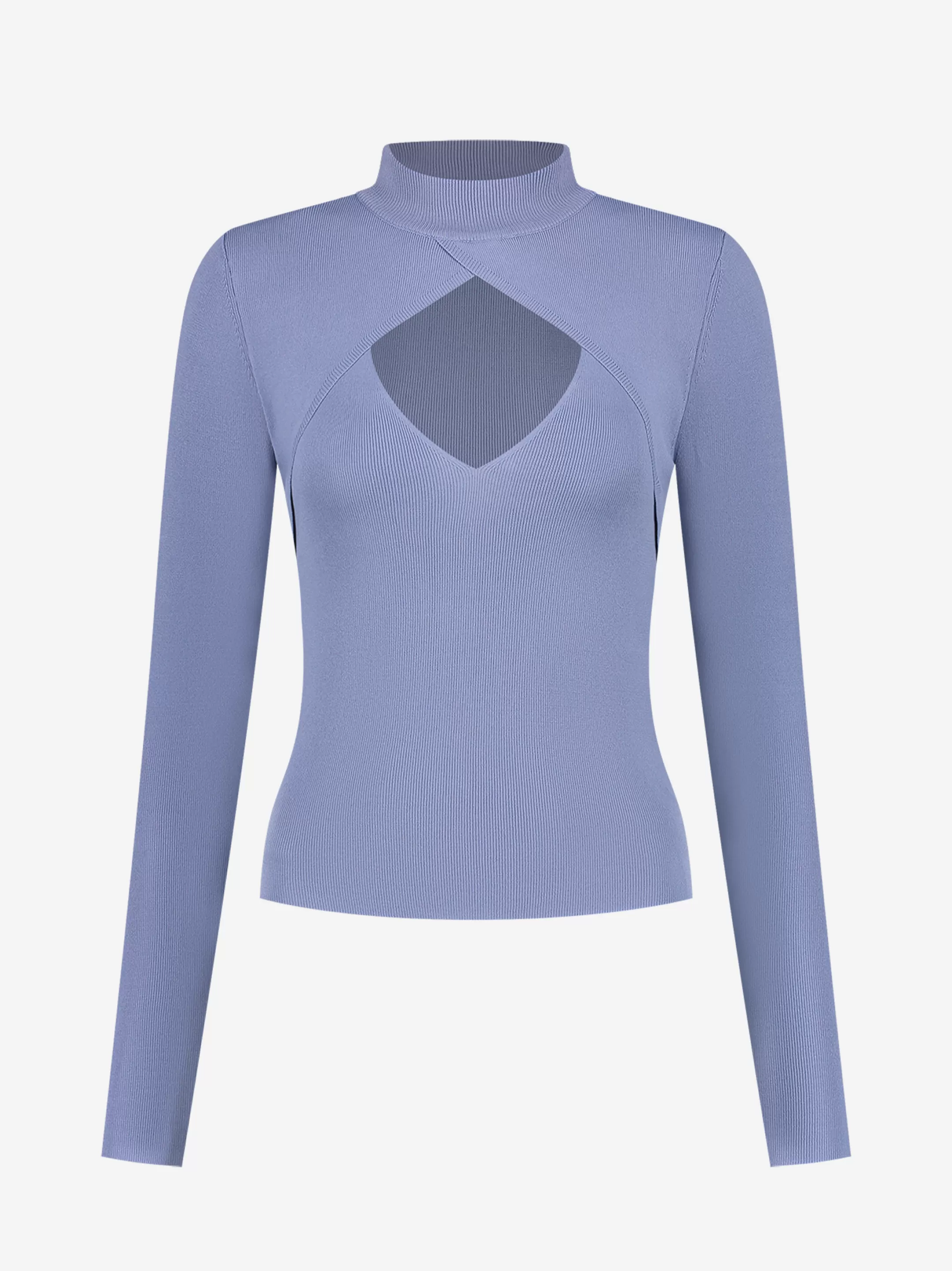 Best Sale NIKKIE Fitted longsleeve with cut out   Infinity Blue