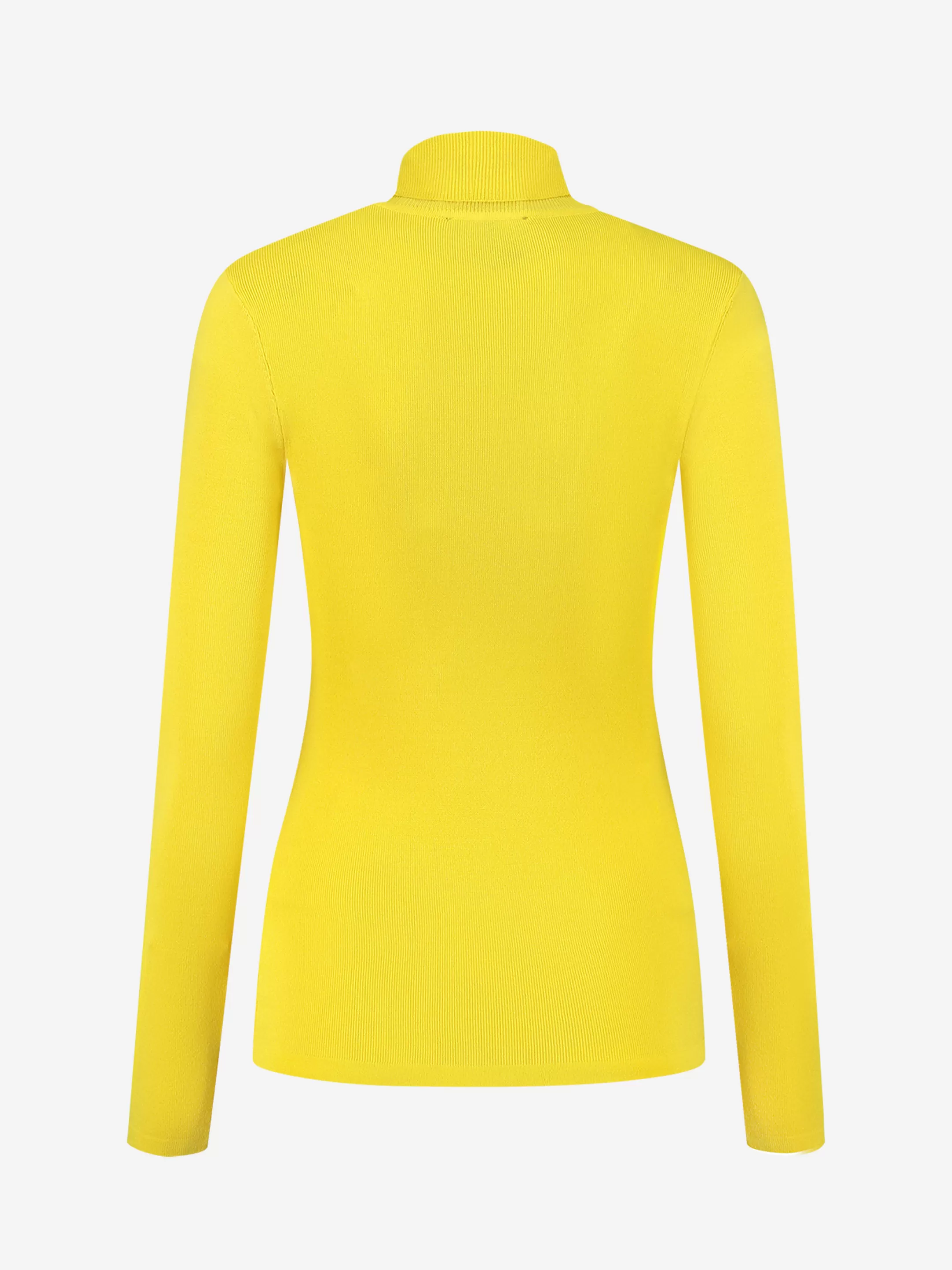 Best Sale NIKKIE Fitted longsleeve with turtle neck   Corn Yellow