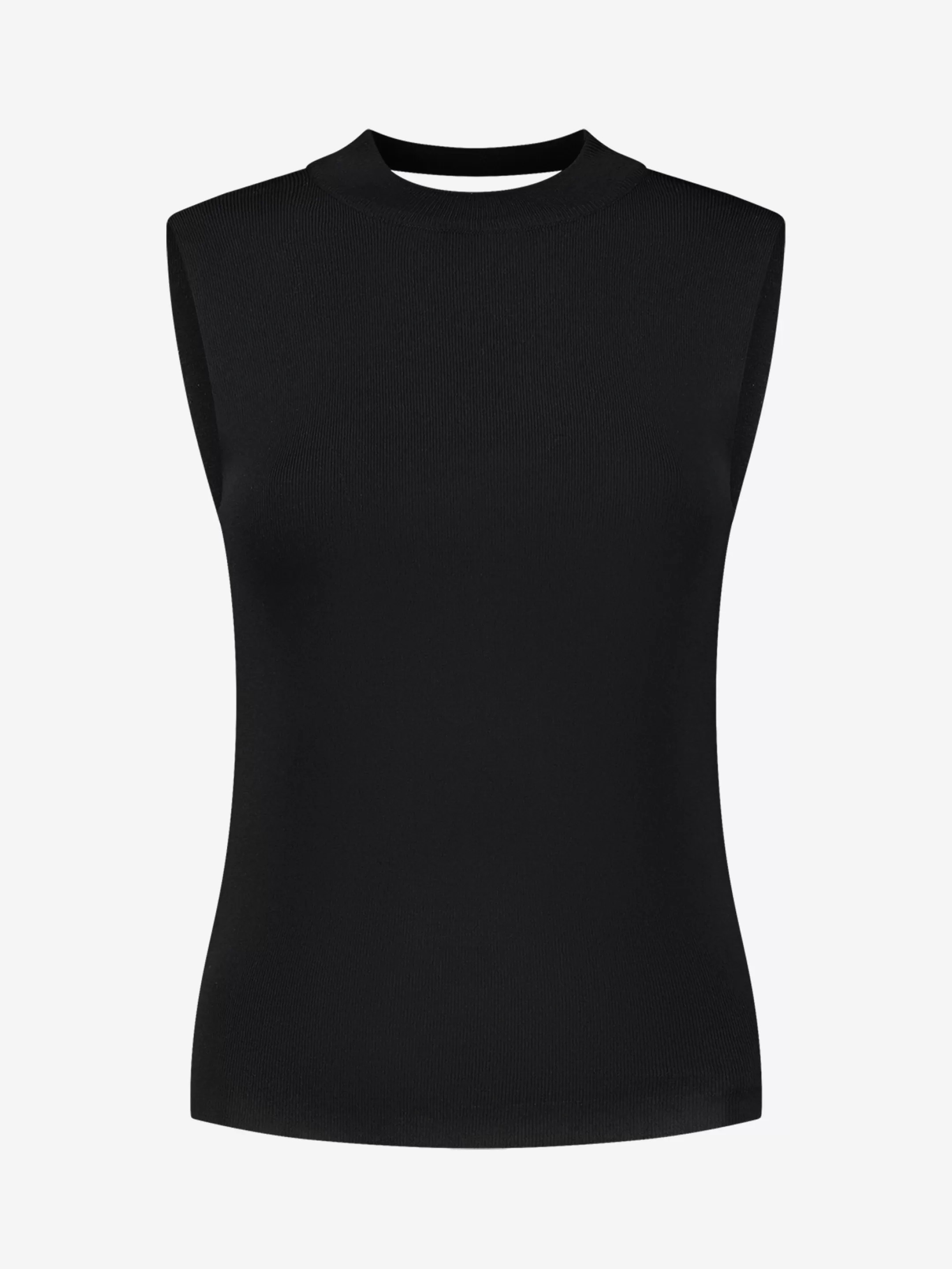 Best NIKKIE Fitted top with open back Black