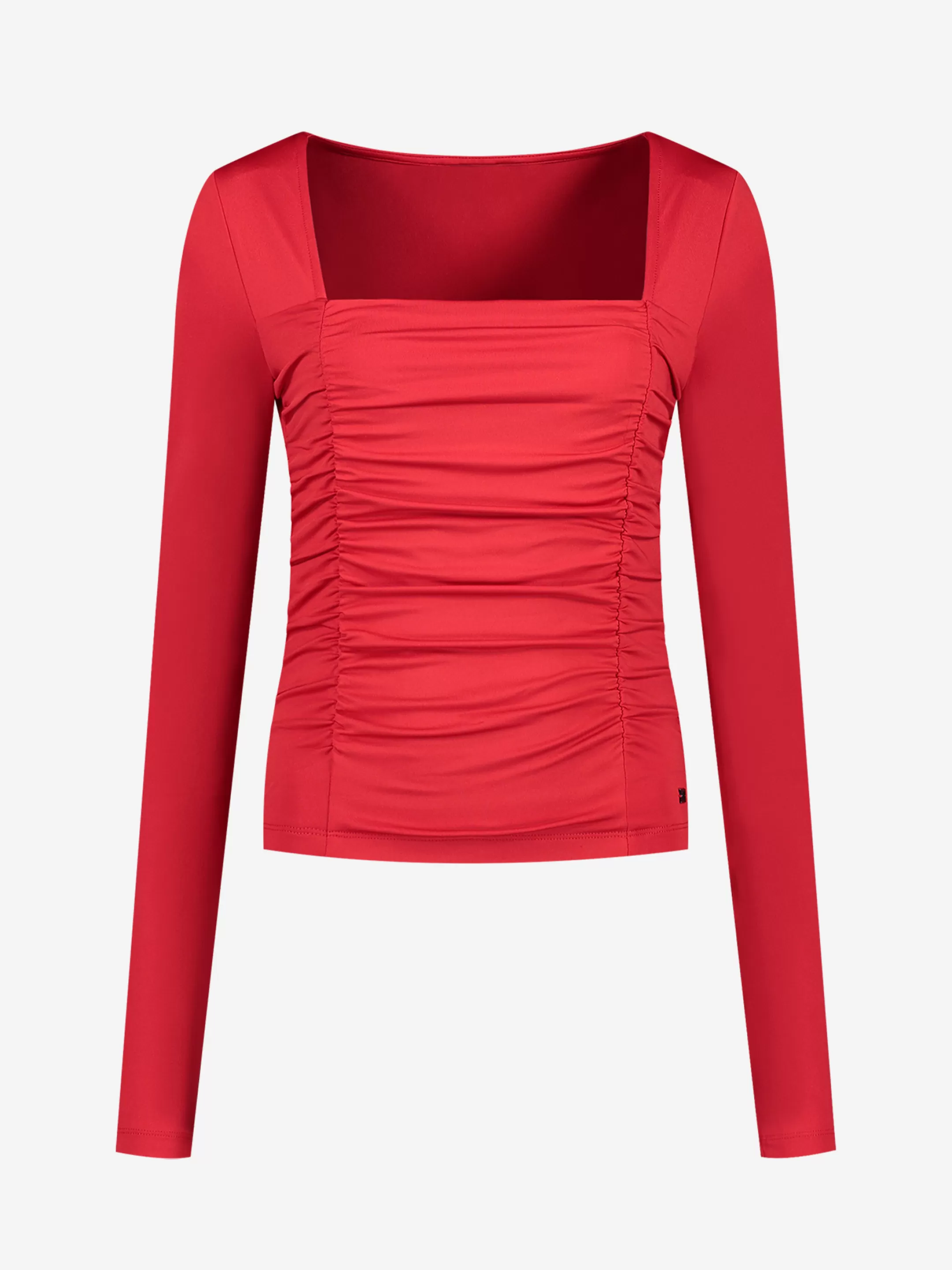 Discount NIKKIE Fitted top with square neckline Racing Red