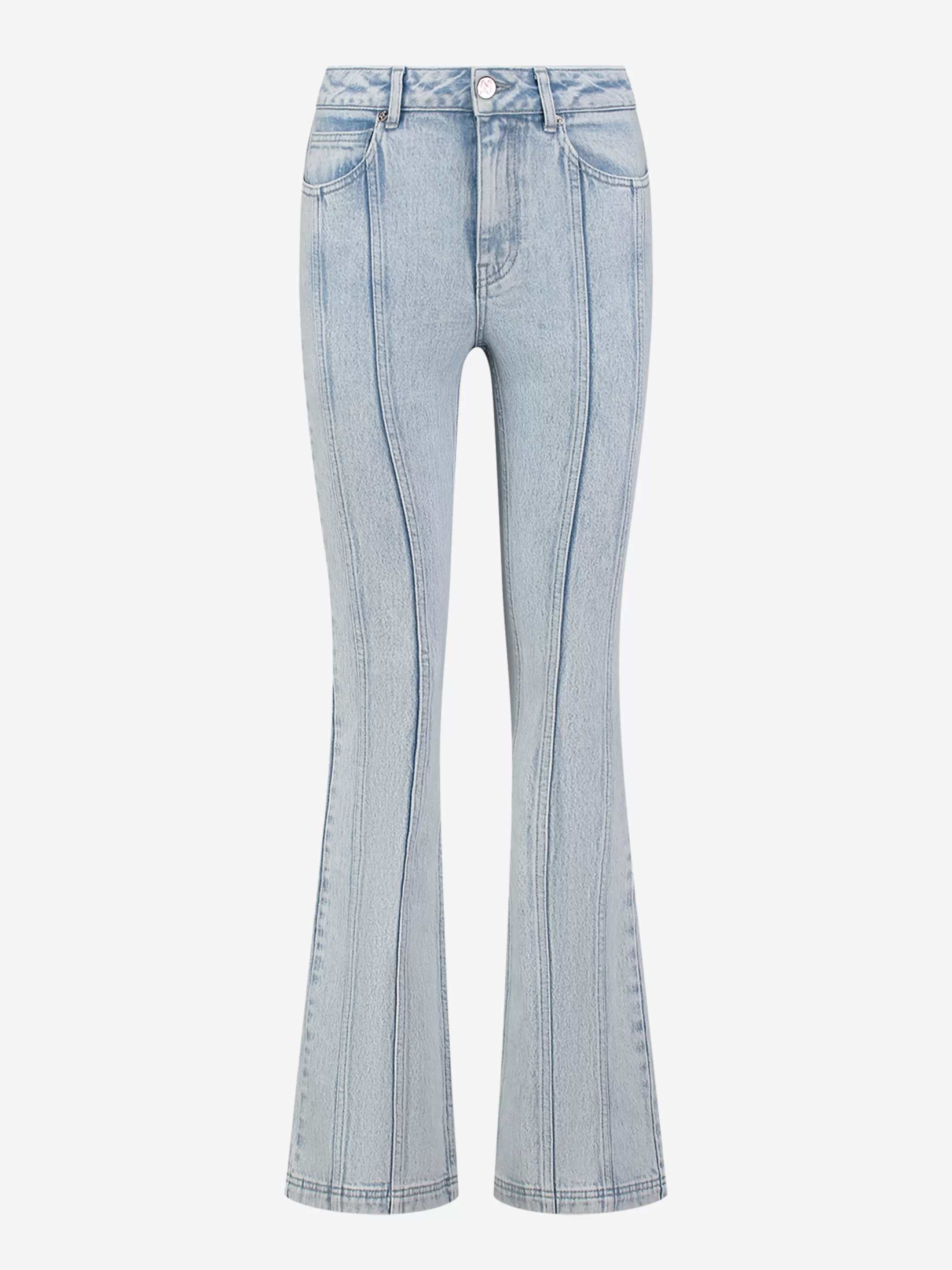 Best NIKKIE Flare jeans with detail Light Blue