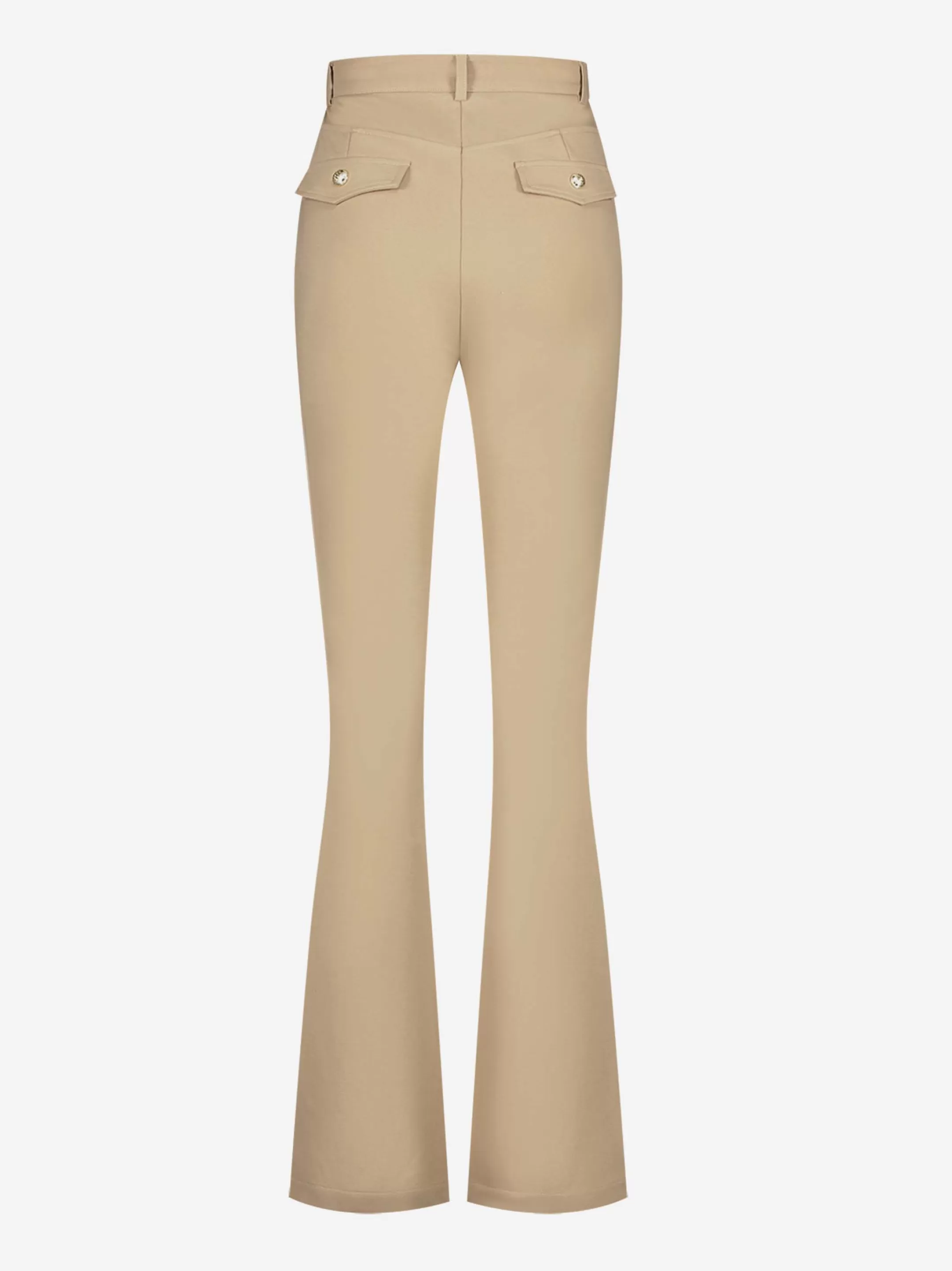 Best NIKKIE High rise flare pants Latte