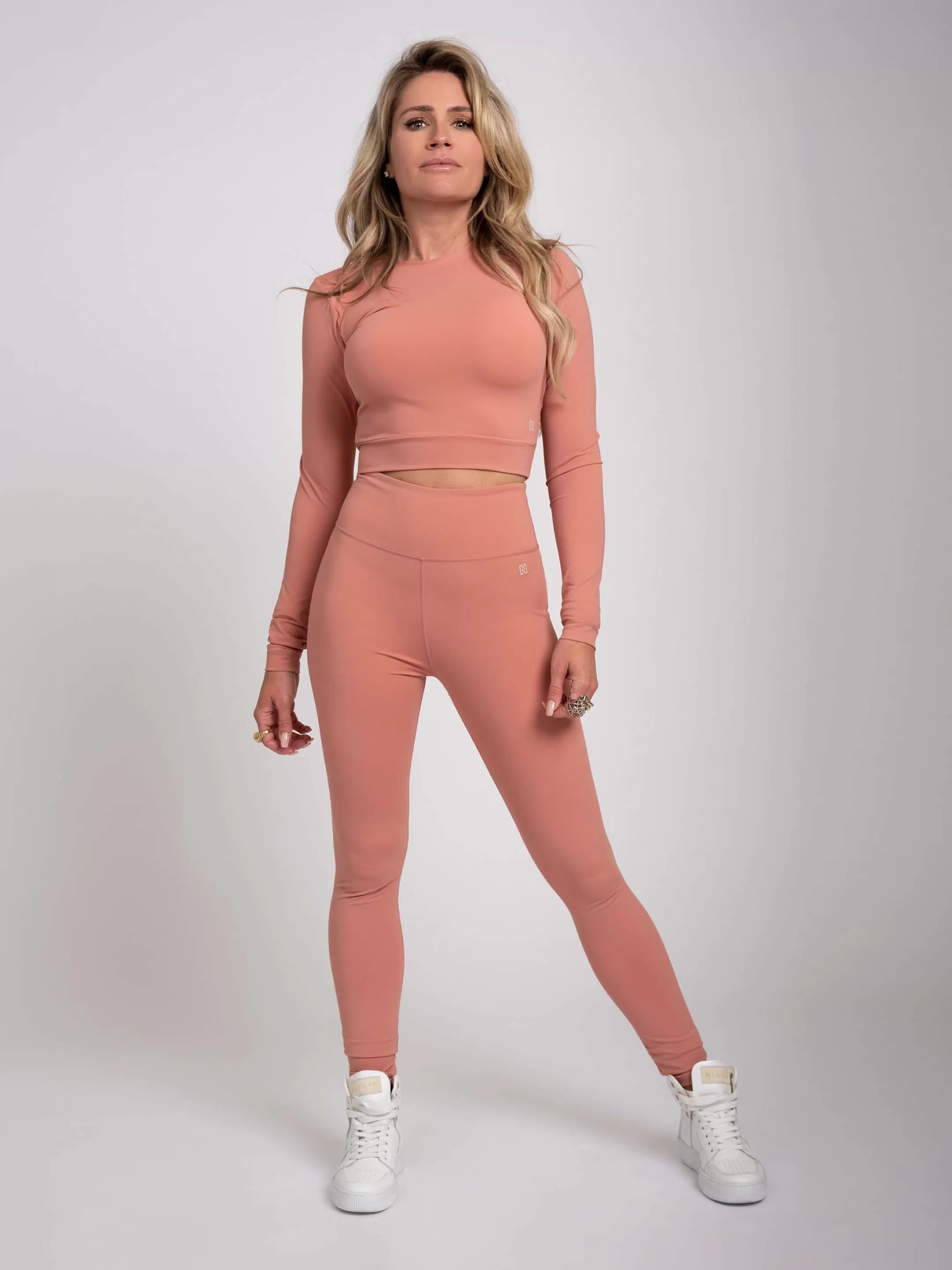 Outlet NIKKIE High rise sport legging    Desert Sand