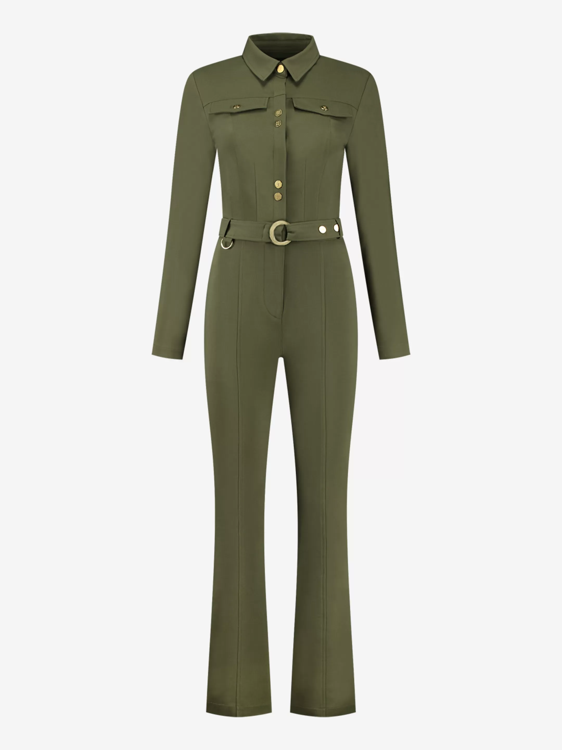 Online NIKKIE Jumpsuit with belt Combat Green