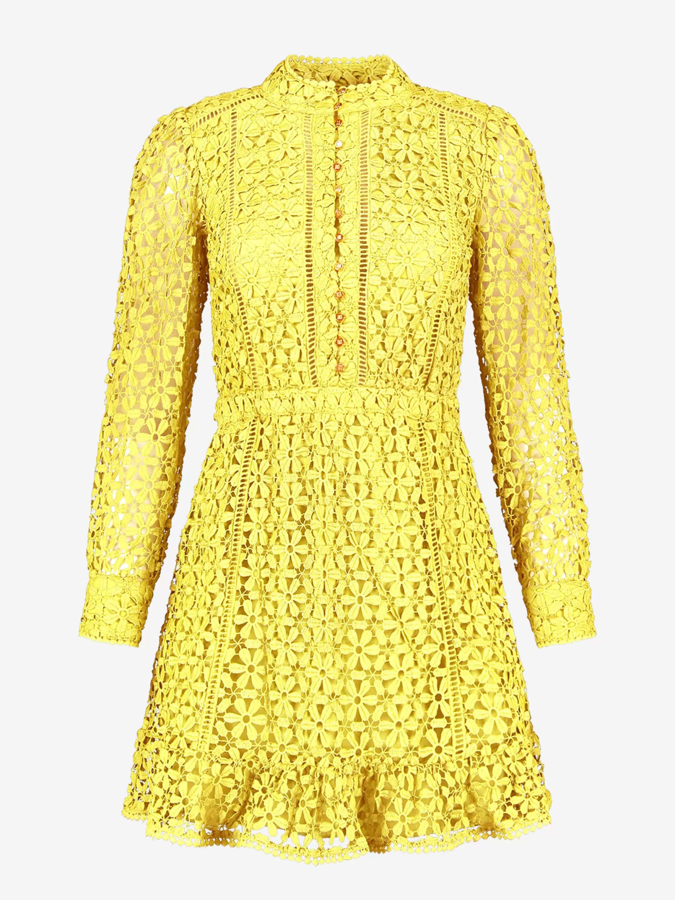 Best NIKKIE Lace dress Corn Yellow