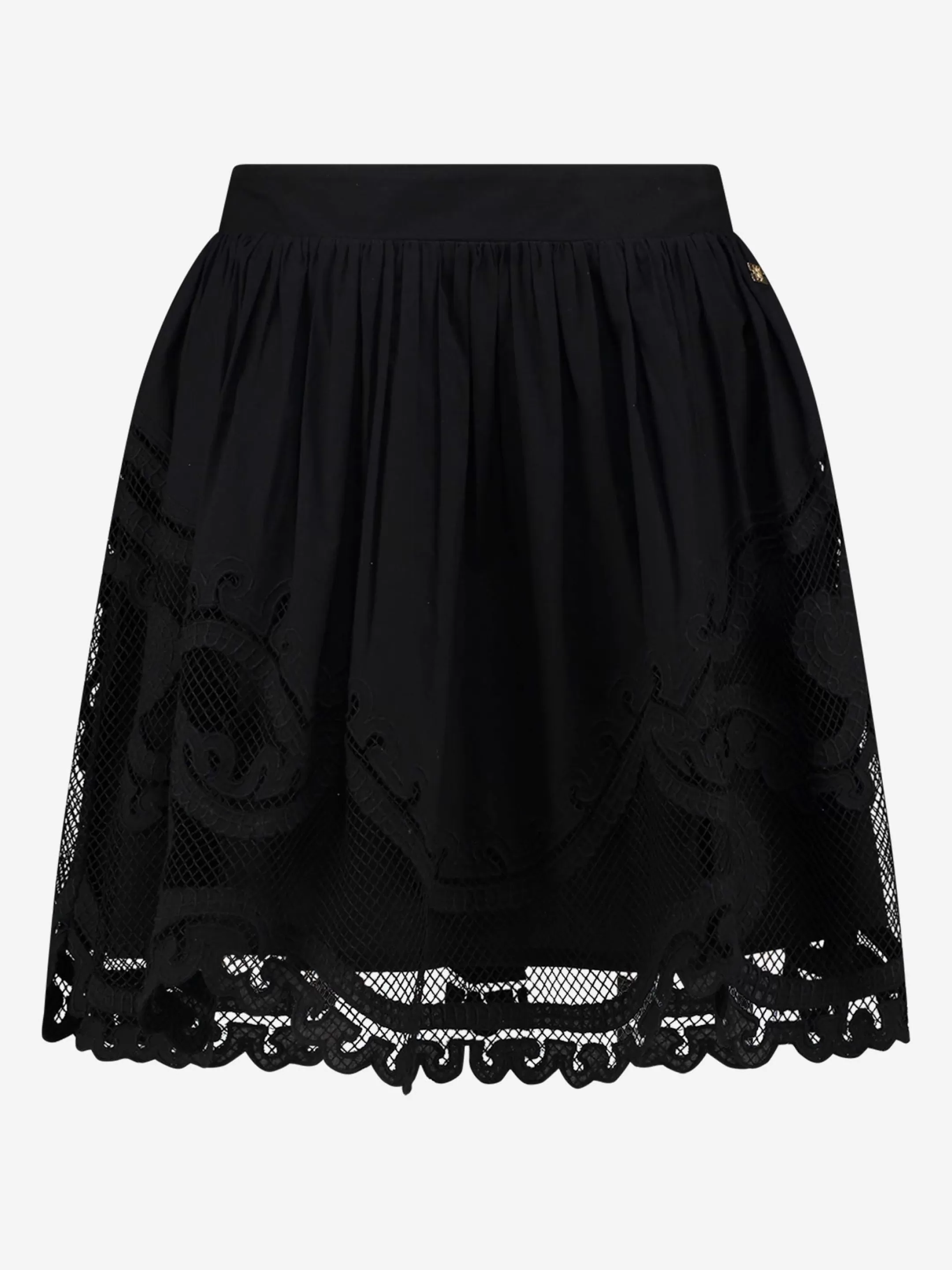 New NIKKIE Laced skirt Black