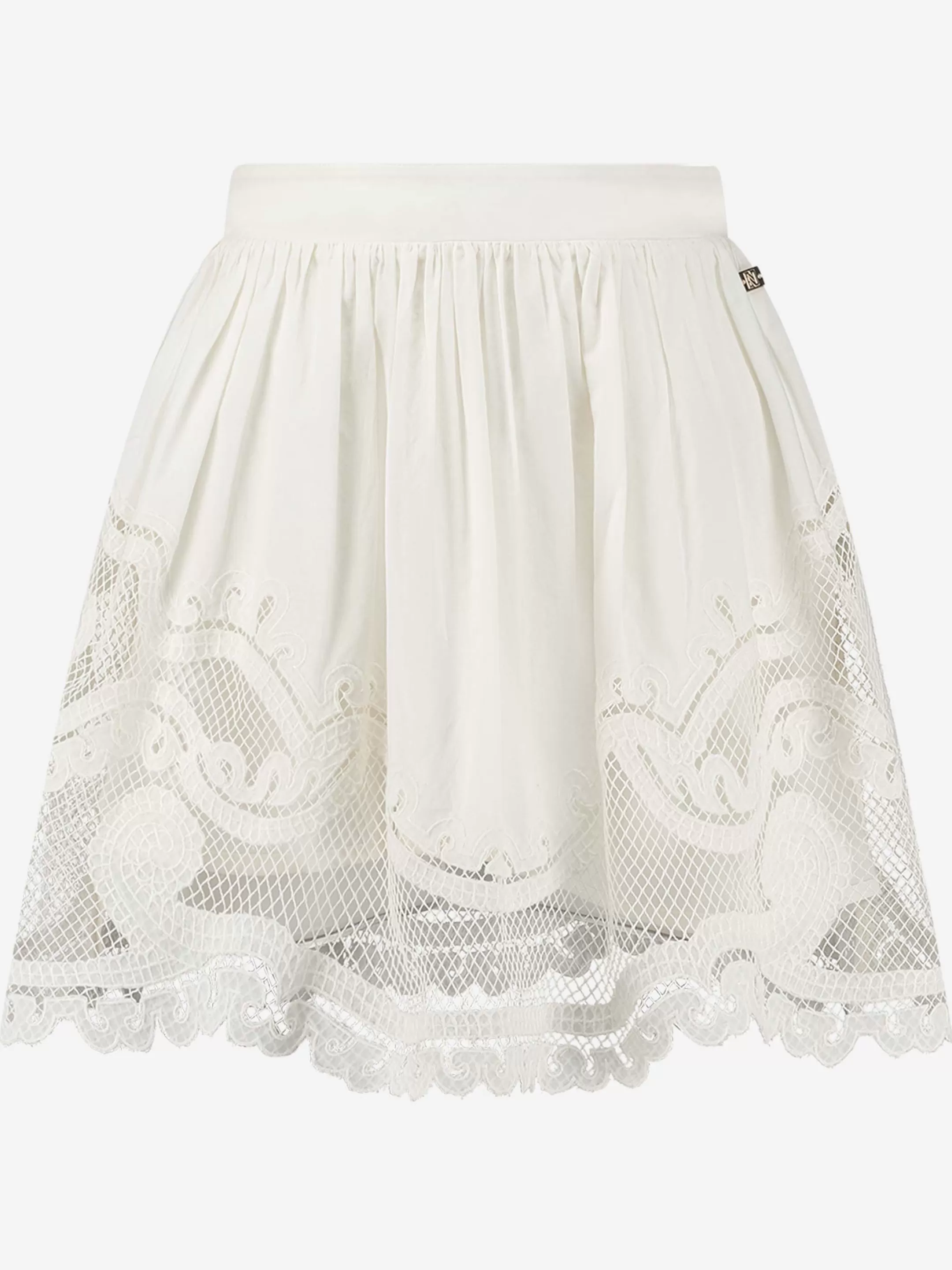 Sale NIKKIE Laced skirt Cream