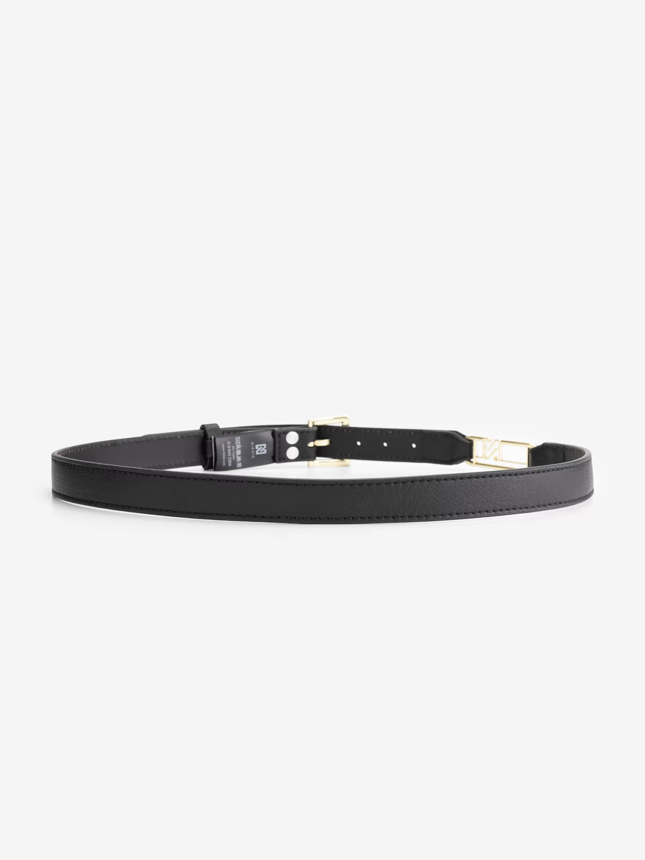 New NIKKIE Leather Hip belt Black