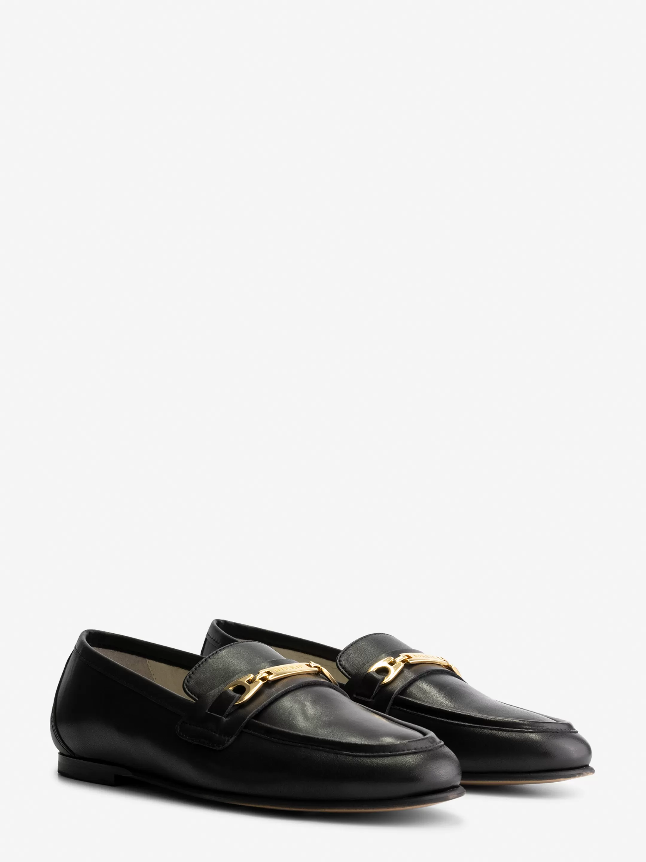 Cheap NIKKIE Loafer with buckle Black