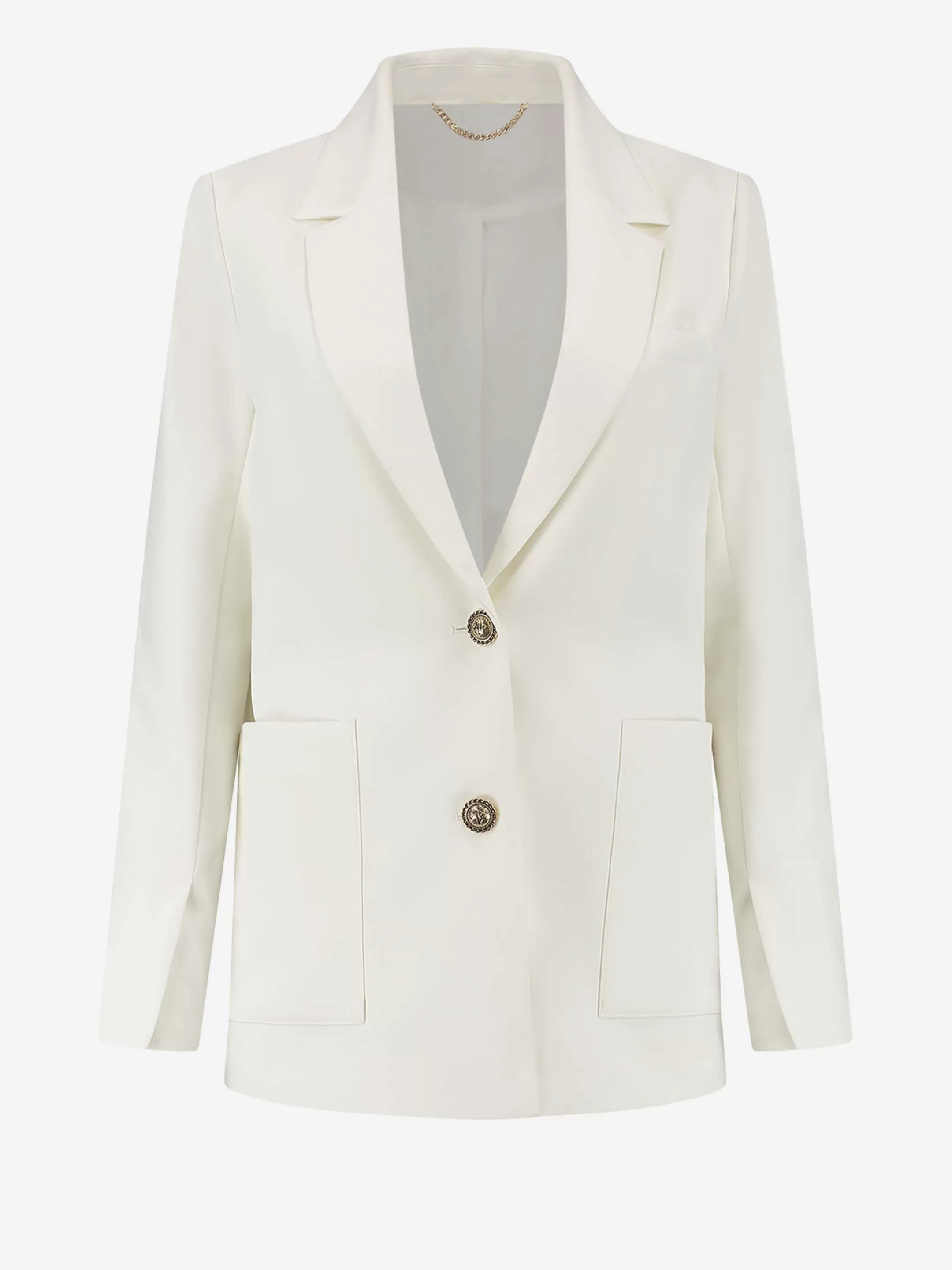 Cheap NIKKIE Long breasted blazer Star White