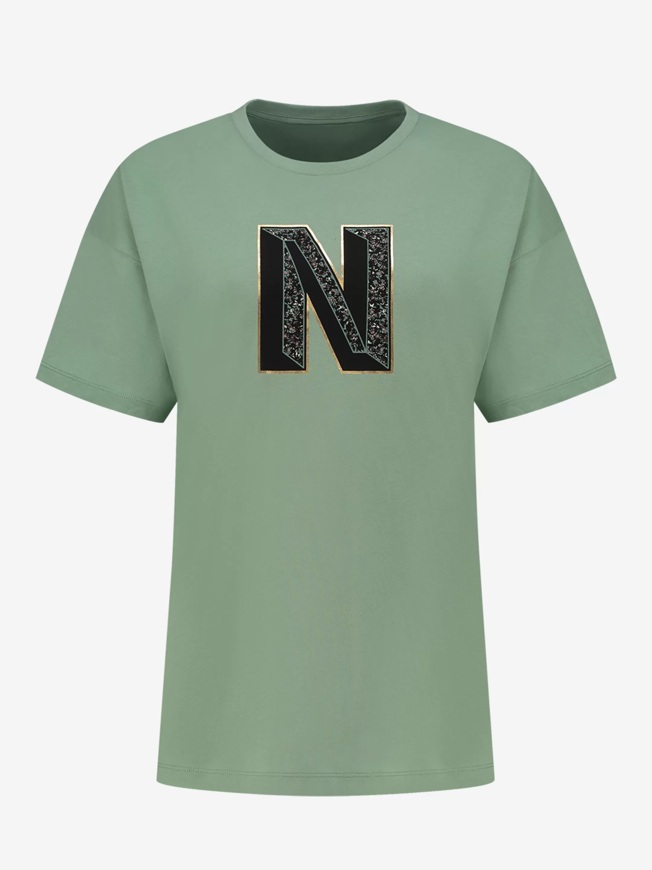 Hot NIKKIE N Tshirt Sage Green