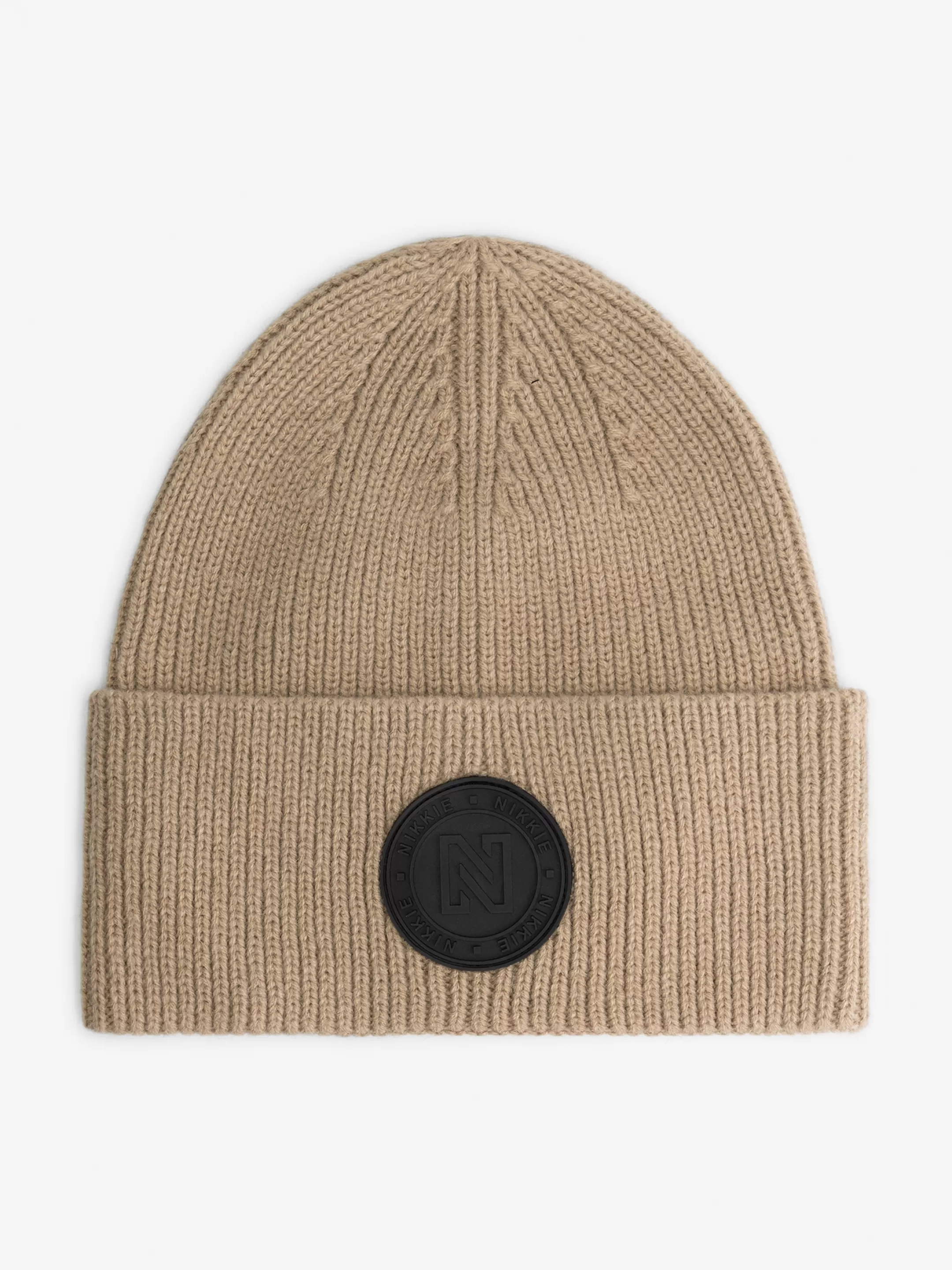 Shop NIKKIE Beanie Dark Hummus