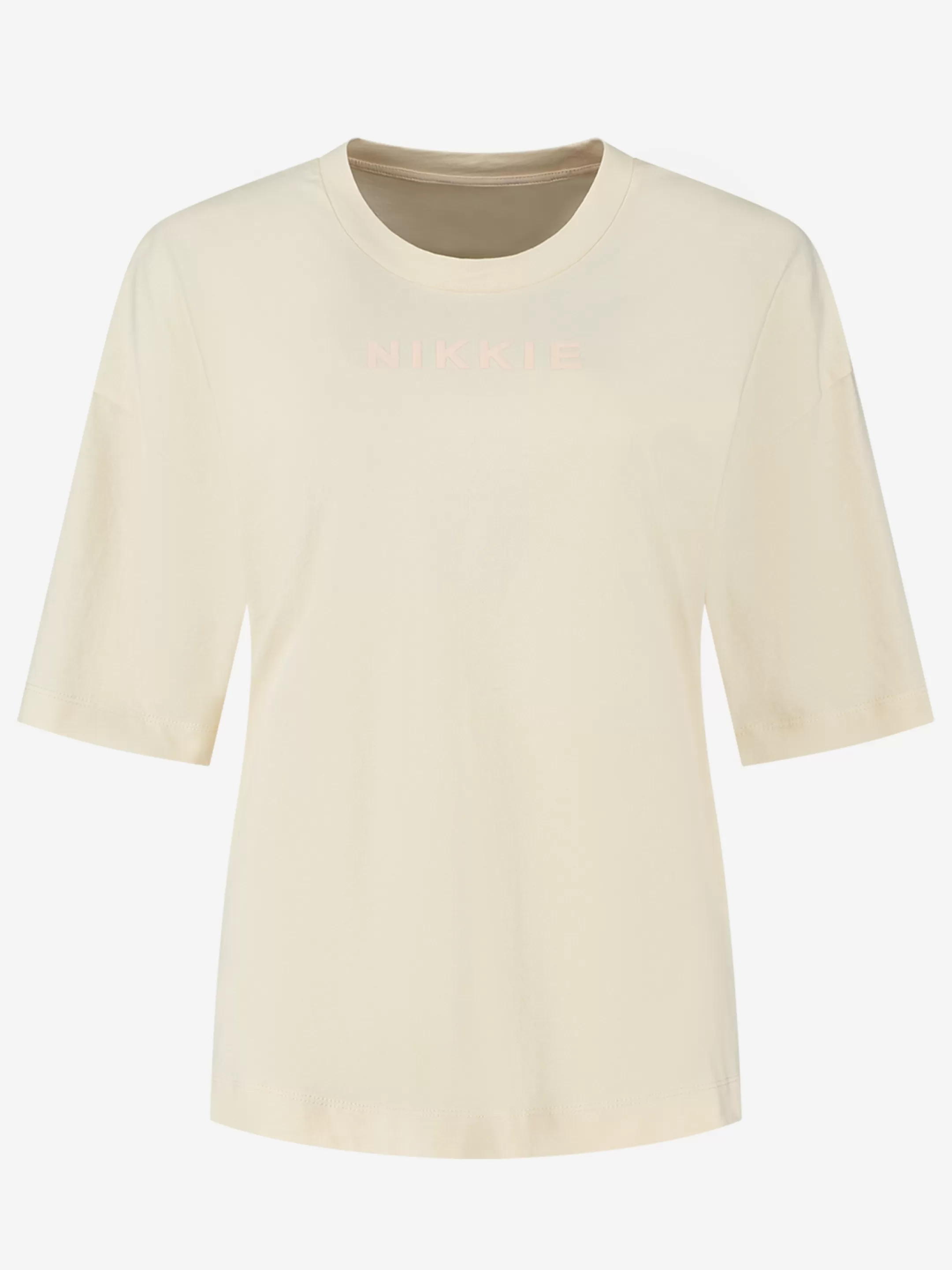 Sale NIKKIE Logo T-shirt Pearl