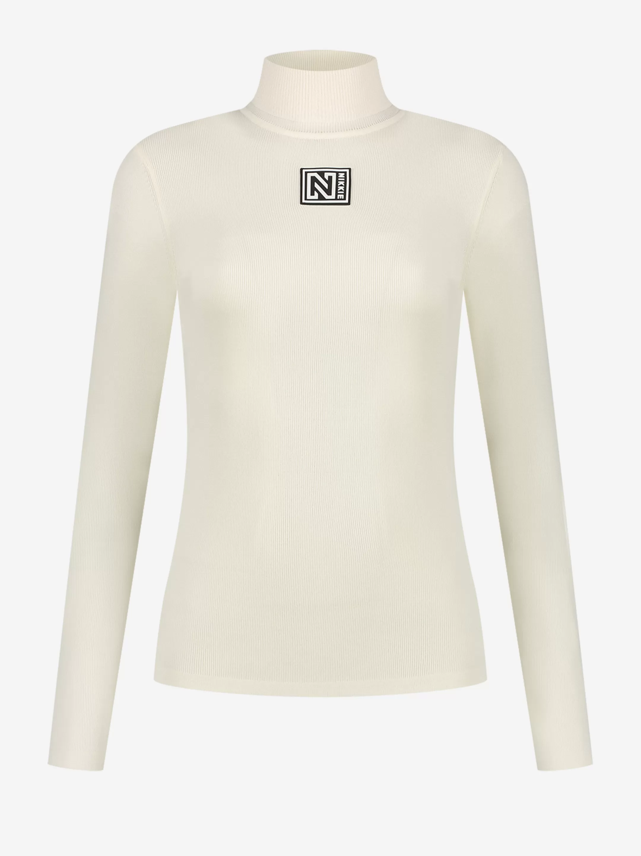 Hot NIKKIE SKI top with turtle neck   Cream