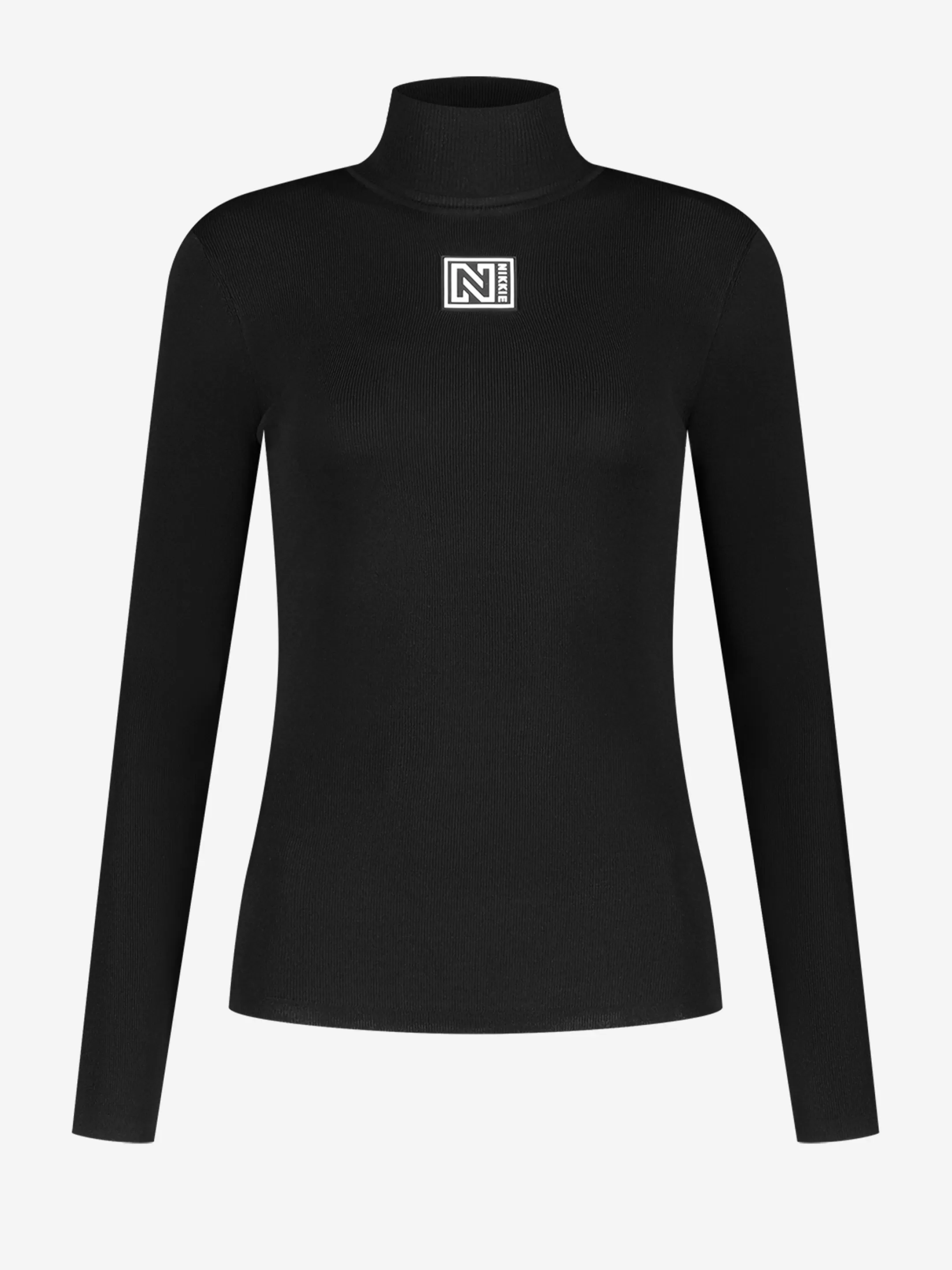 Discount NIKKIE SKI top with turtle neck   Black