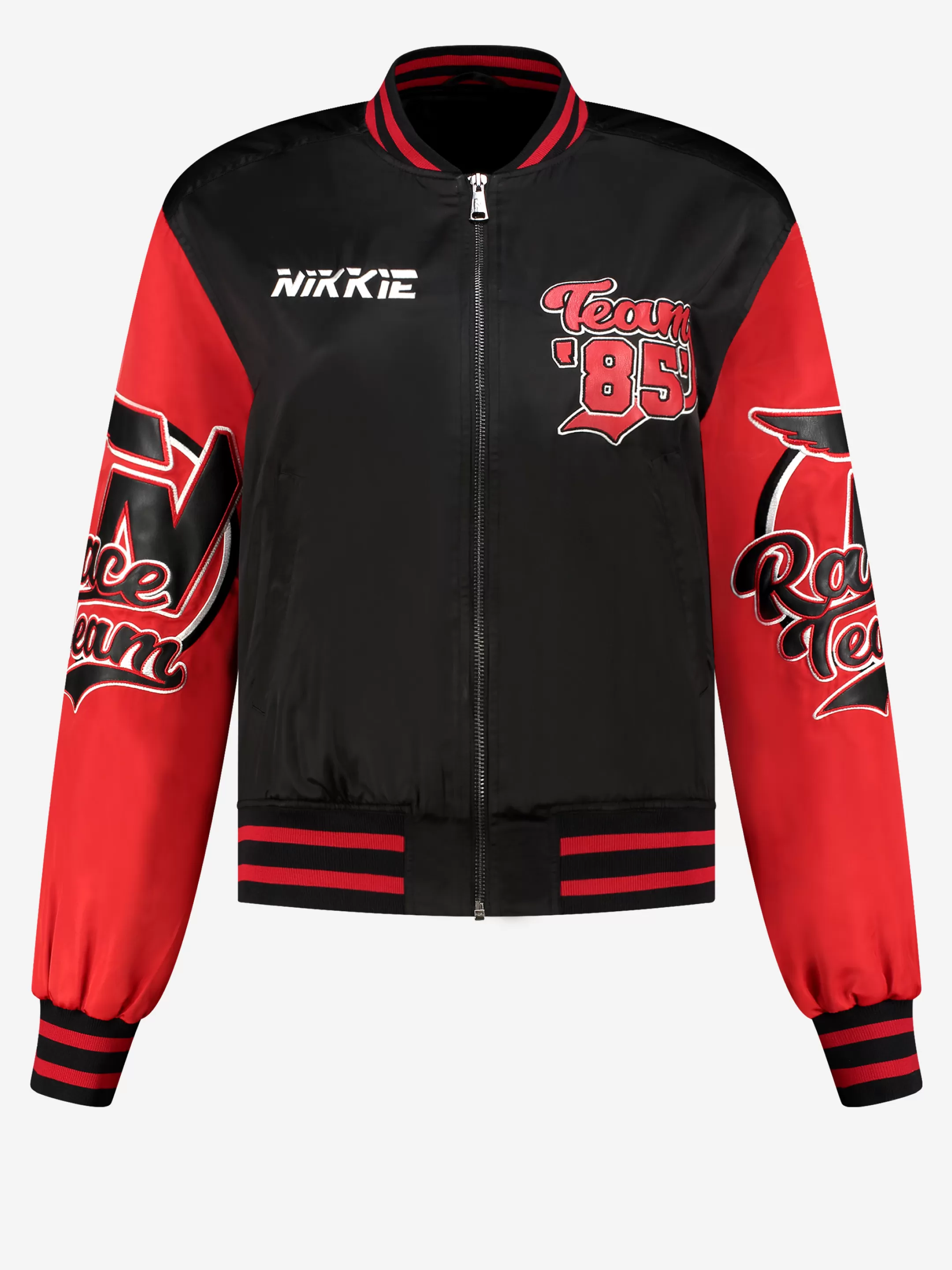 Cheap NIKKIE racing bomber Black