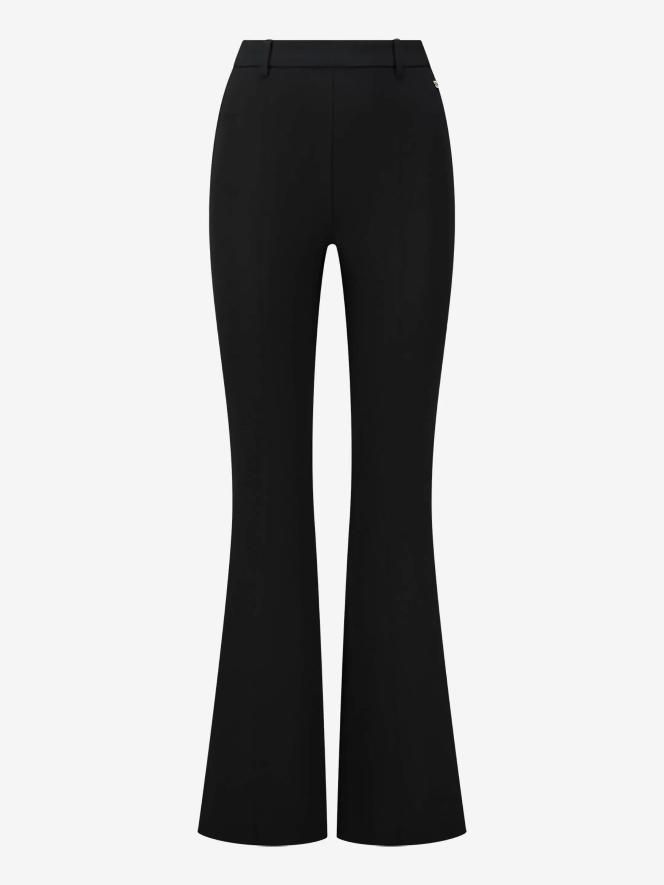 Store NIKKIE Regular rise Flare pants Black