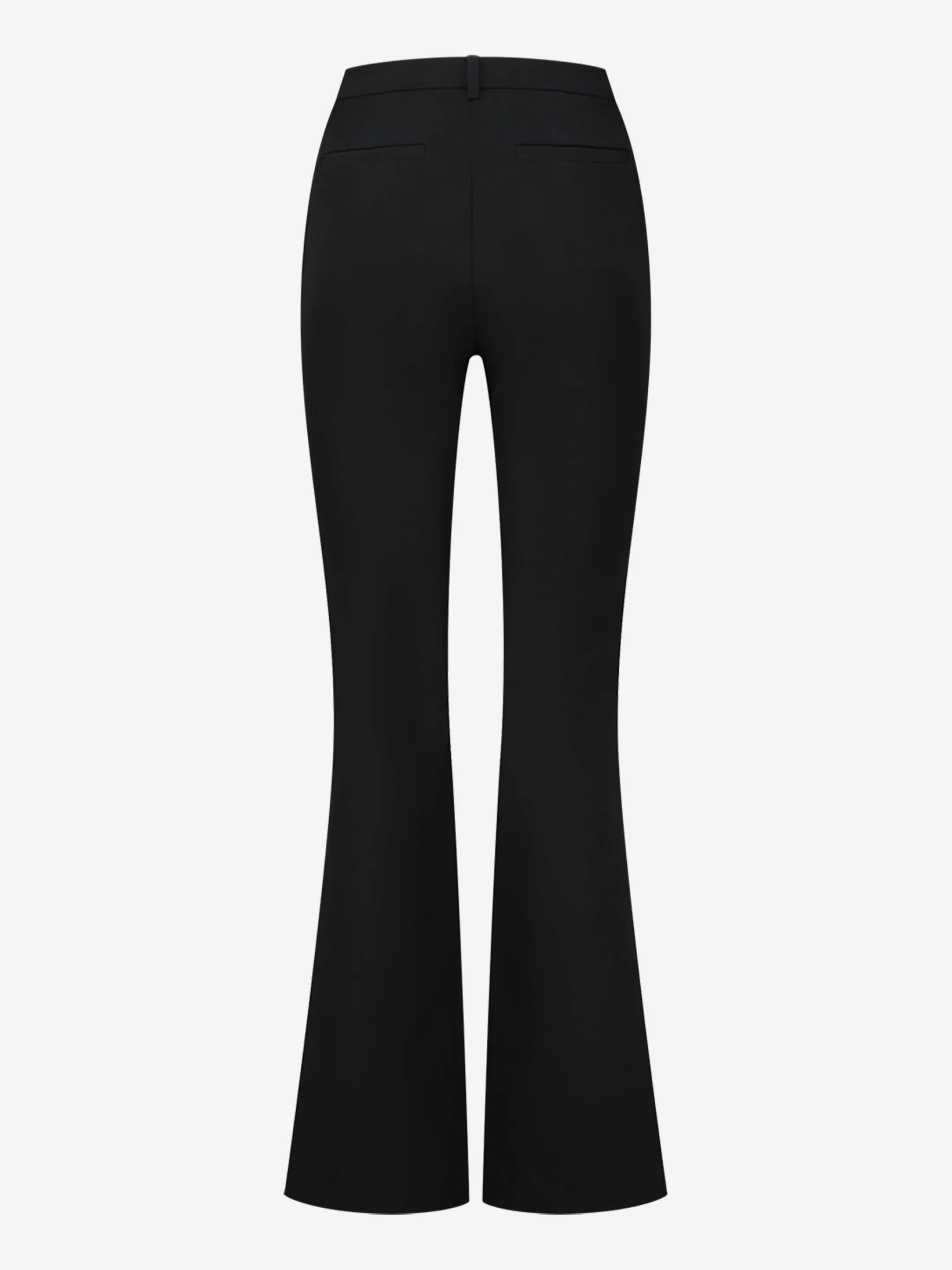 Store NIKKIE Regular rise Flare pants Black