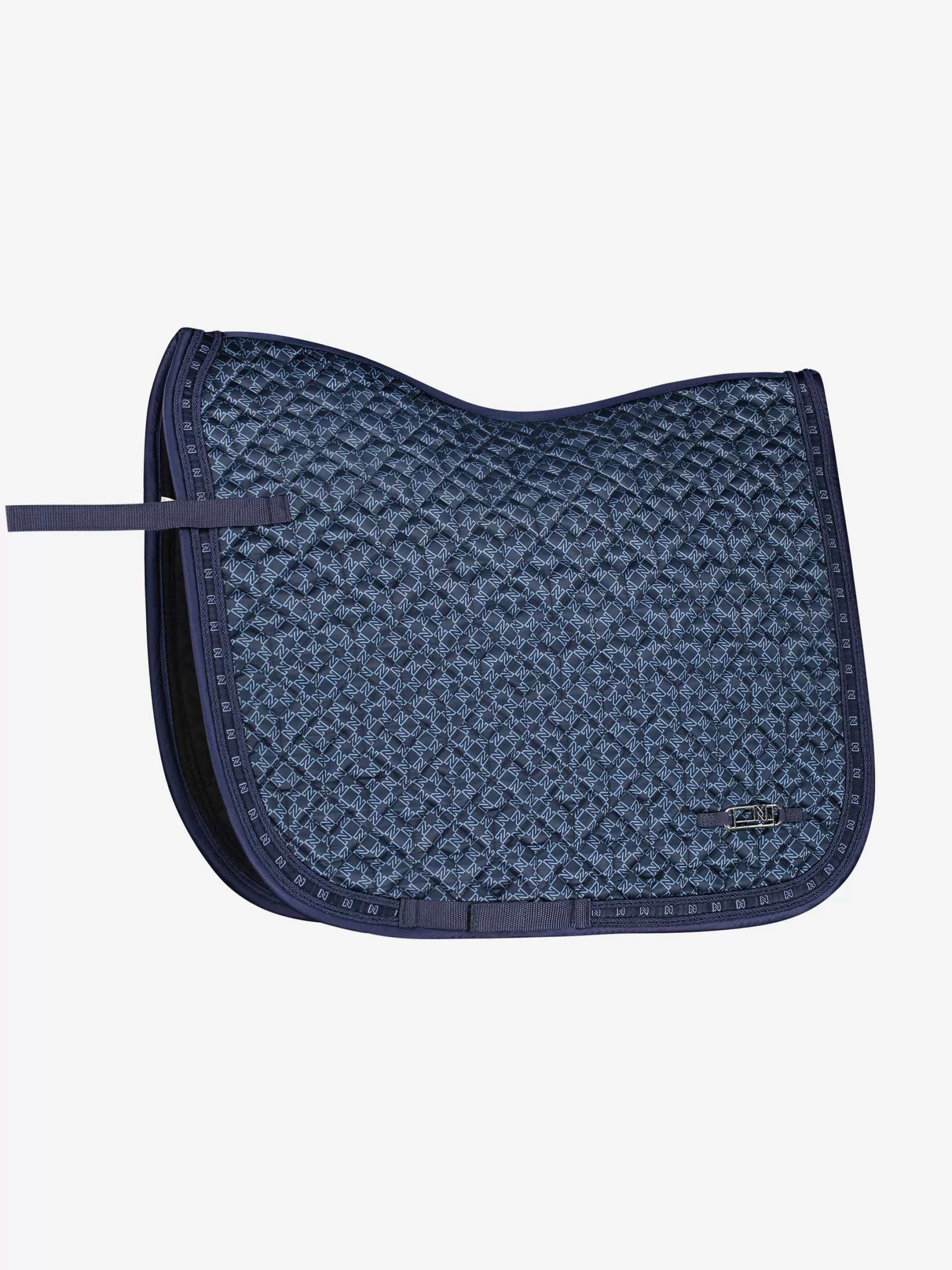 Best Sale NIKKIE Saddle Pad with N logo monogram Midnight Blue