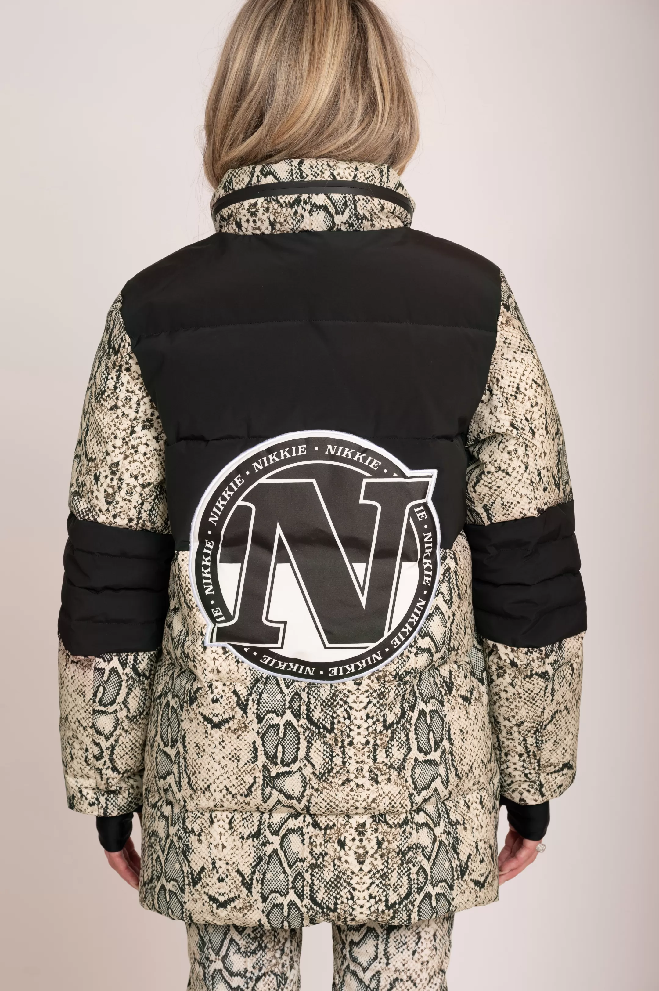 Cheap NIKKIE Ski anorak with logo Snake