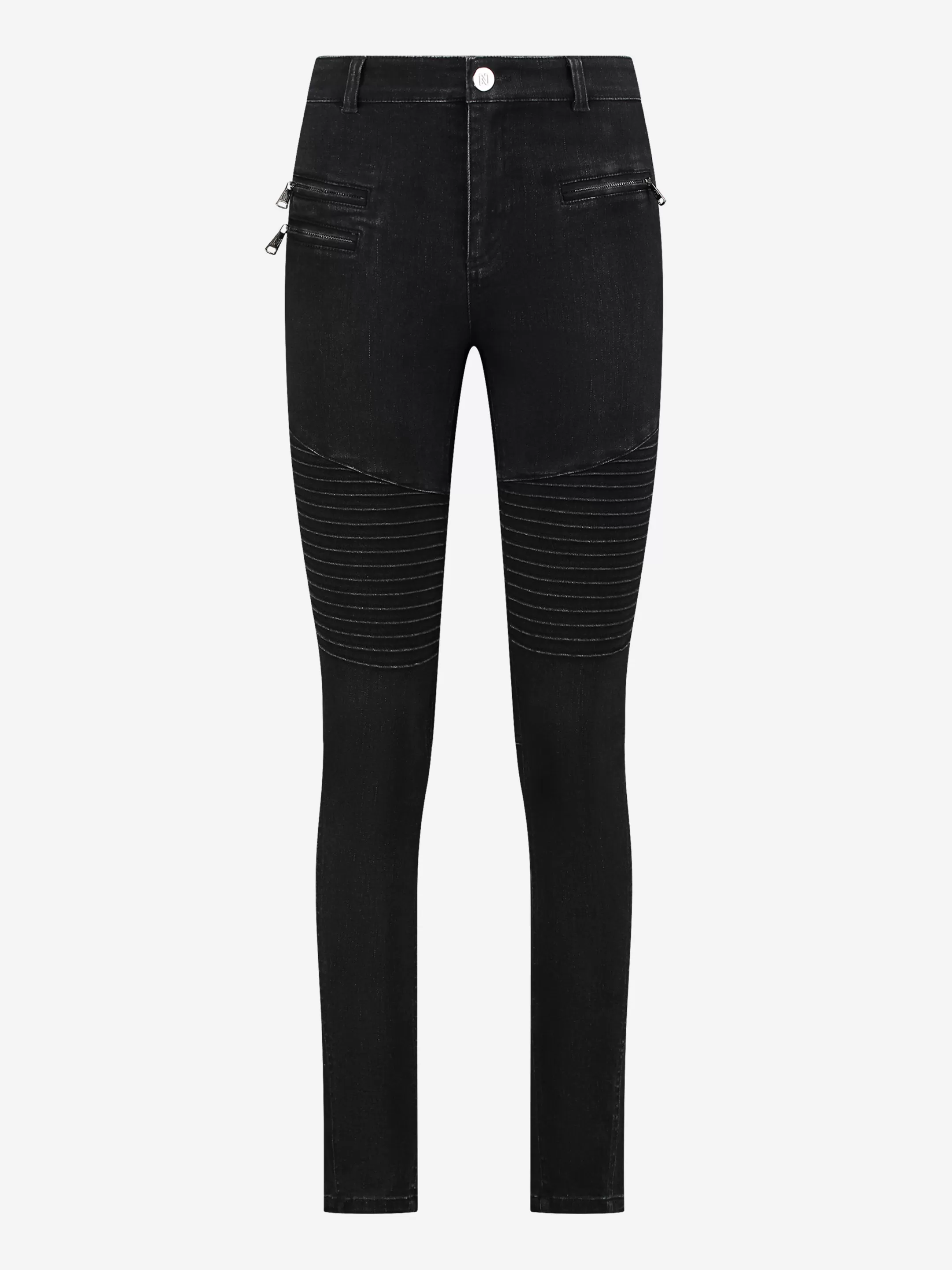 Online NIKKIE Skinny Jeans with details Black