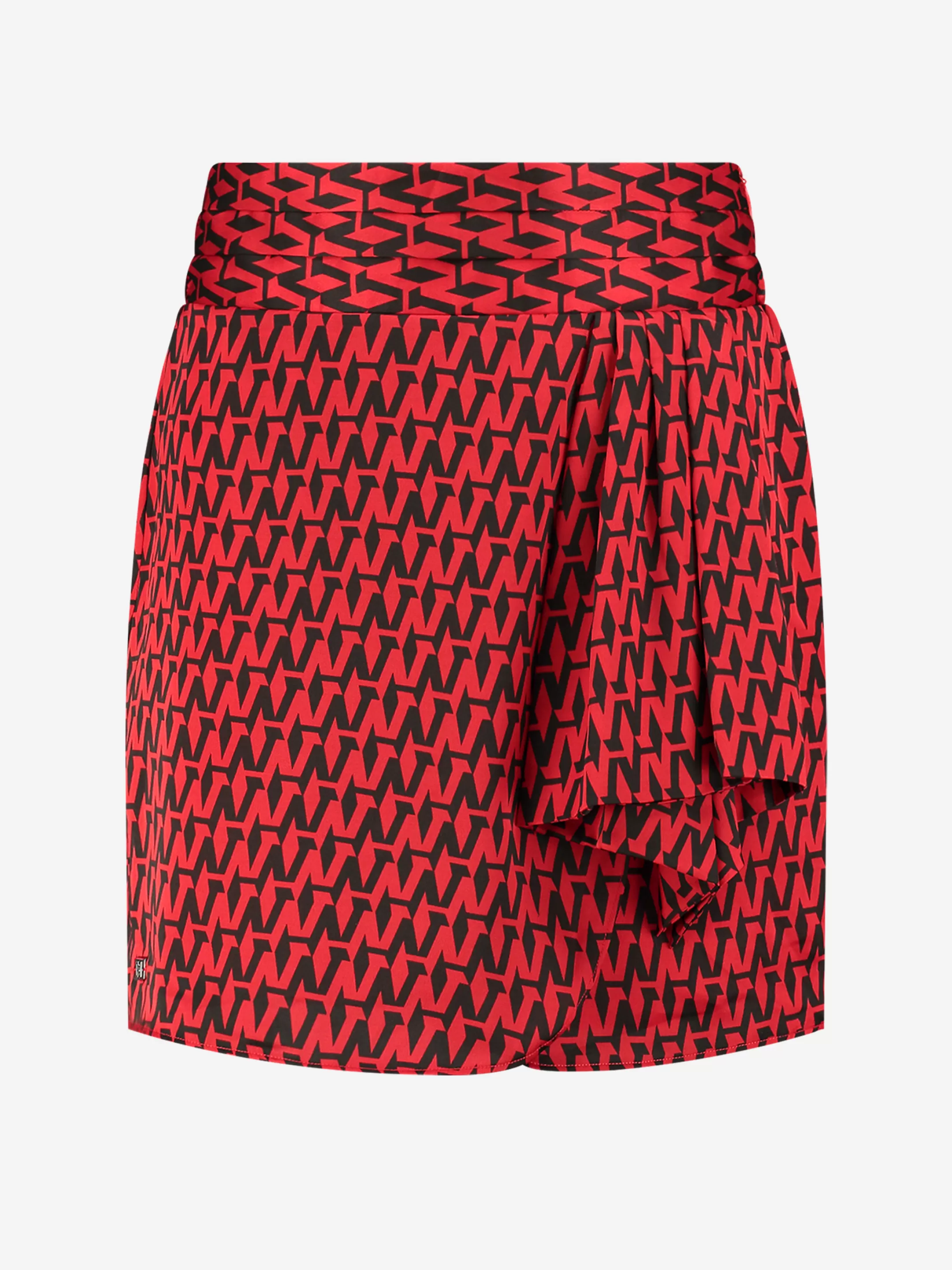 Shop NIKKIE Skirt with all-over print Racing Red