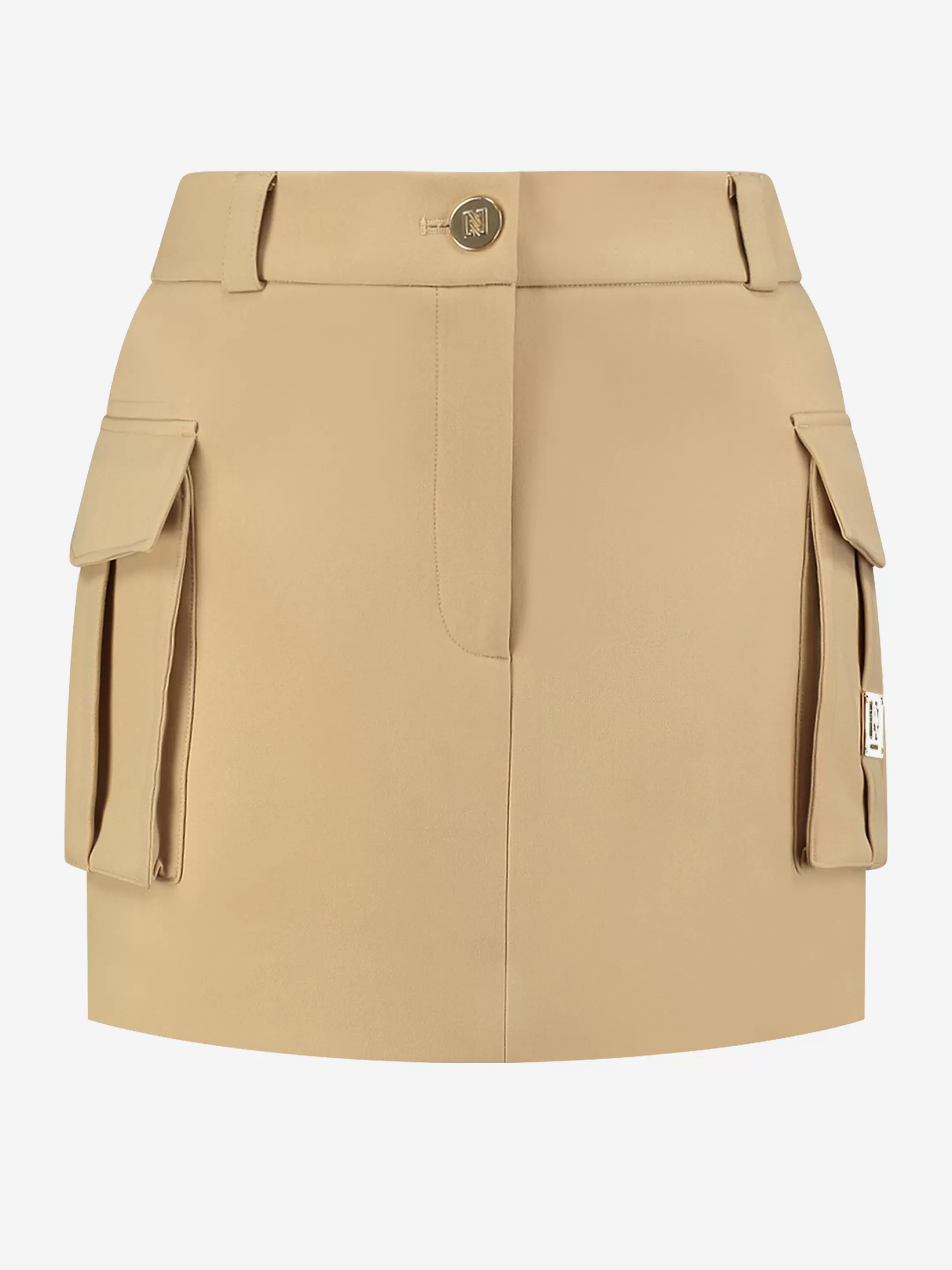 Best Sale NIKKIE Skirt with big pockets Cashew