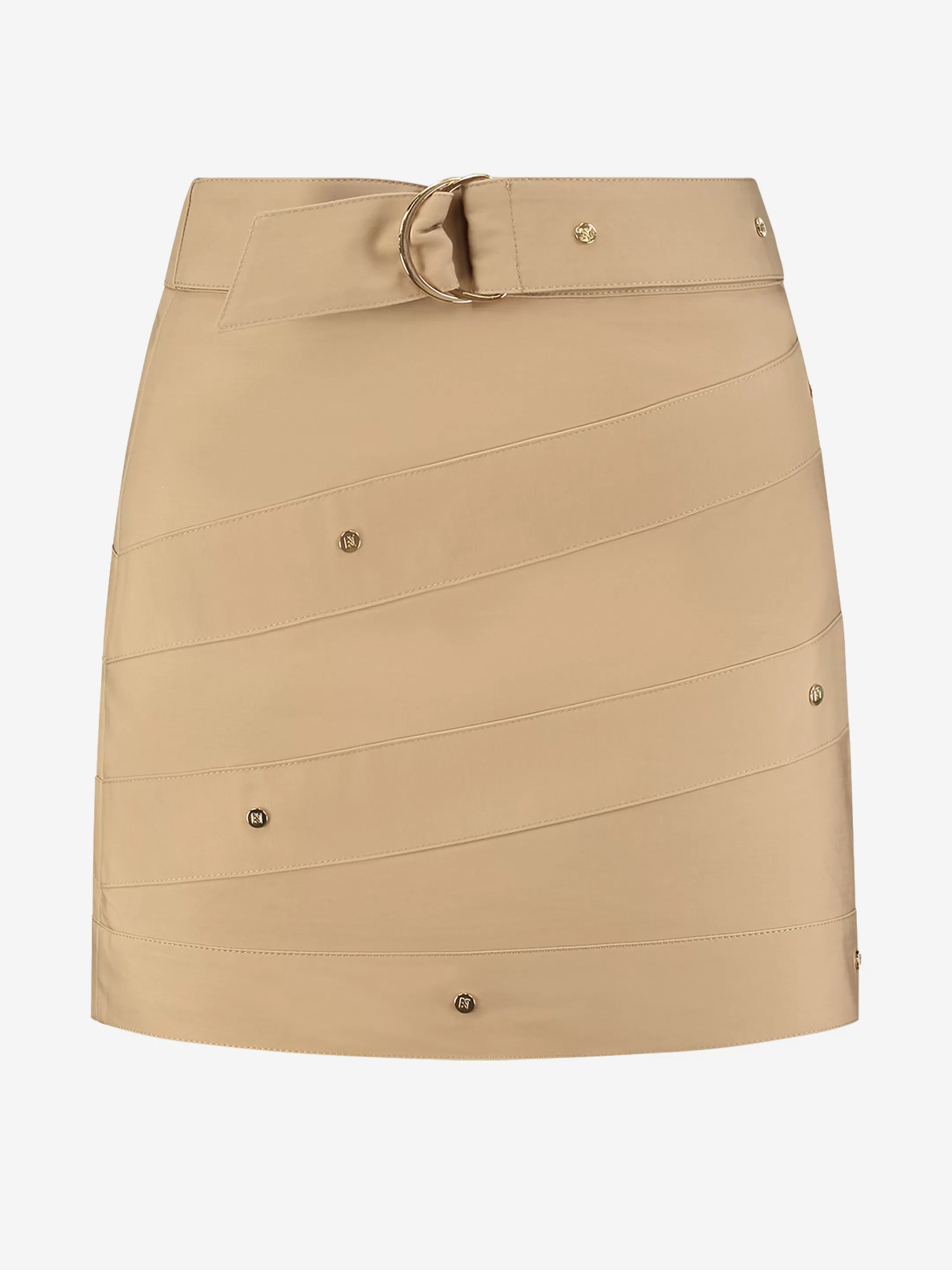 Sale NIKKIE Skirt with buckle Cashew