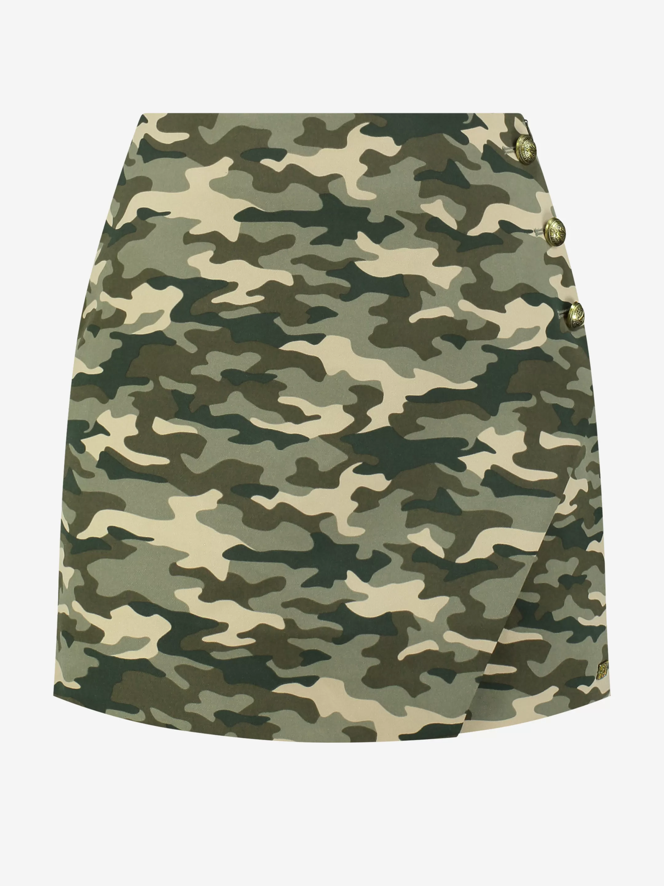 Cheap NIKKIE Skirt with buttons Combat Green