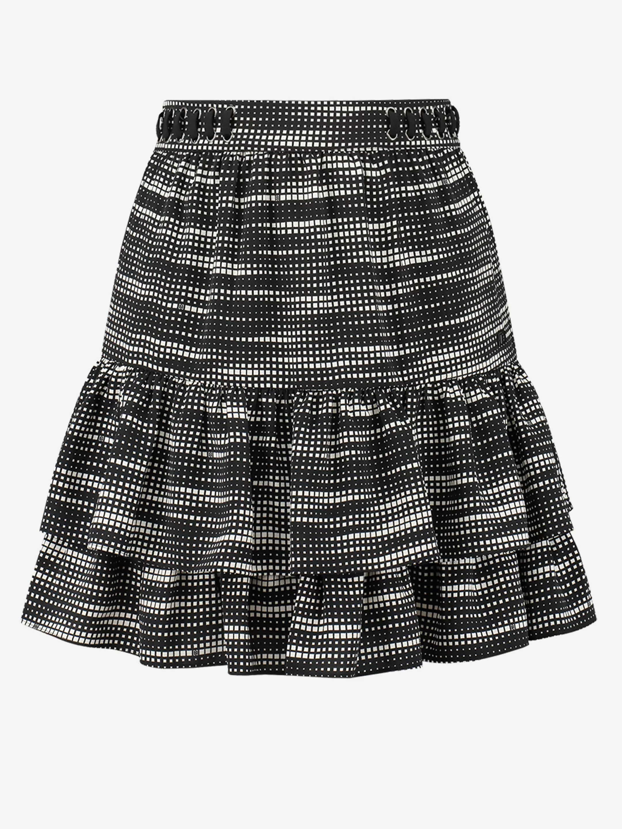 Cheap NIKKIE Skirt with geometric print Black