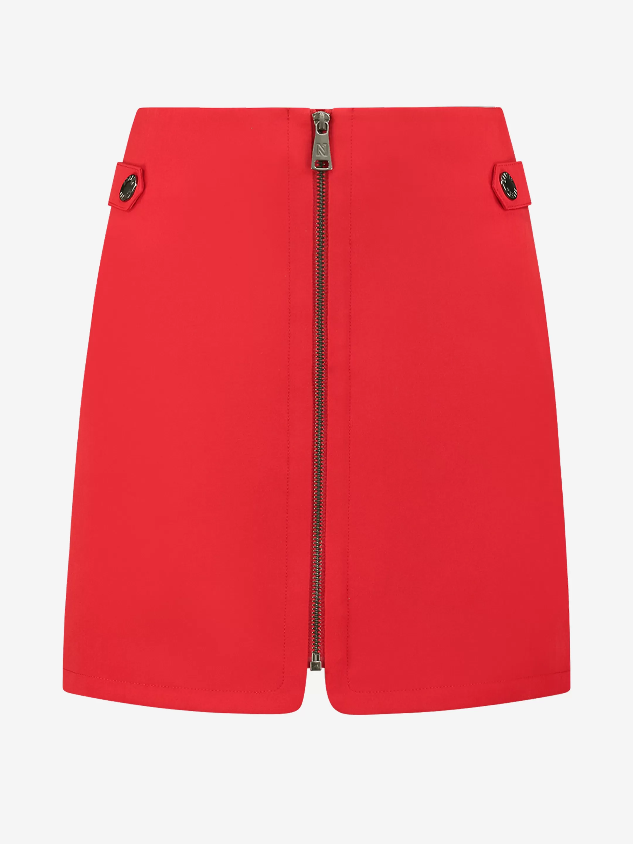 Hot NIKKIE Skirt with zipper Racing Red