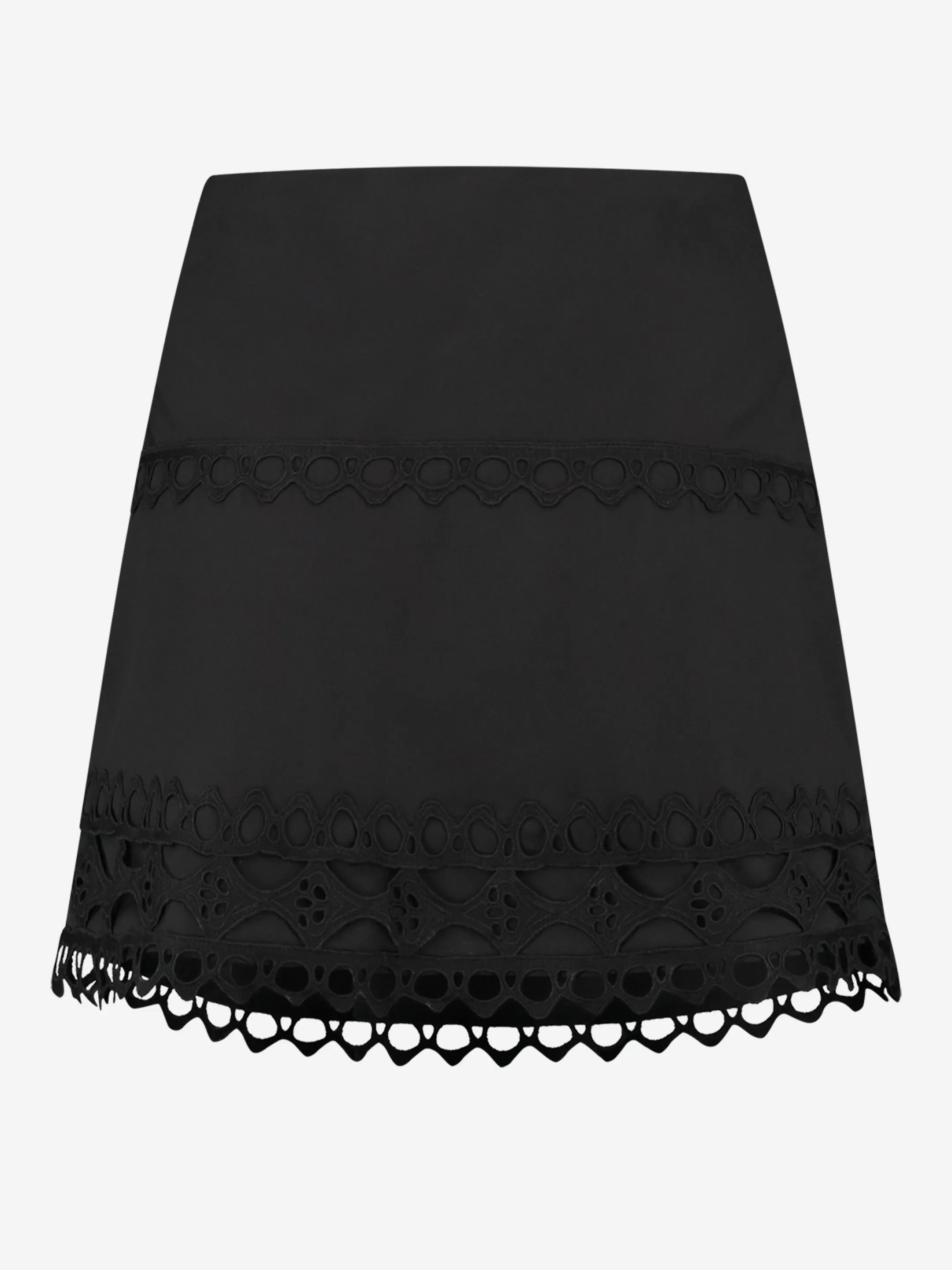 Outlet NIKKIE Skort with Embroidery Black