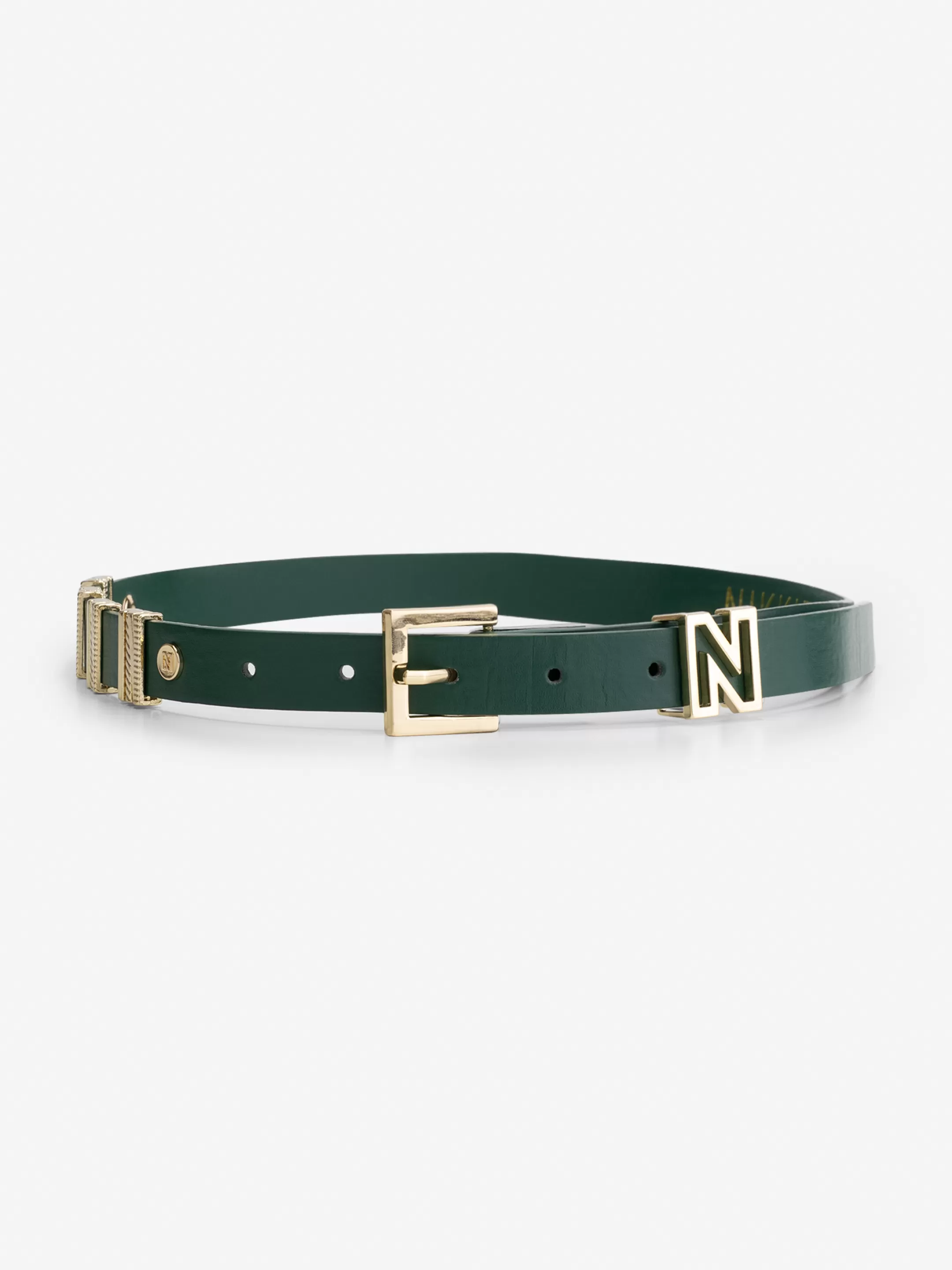 Shop NIKKIE Small Waist belt Garden Green